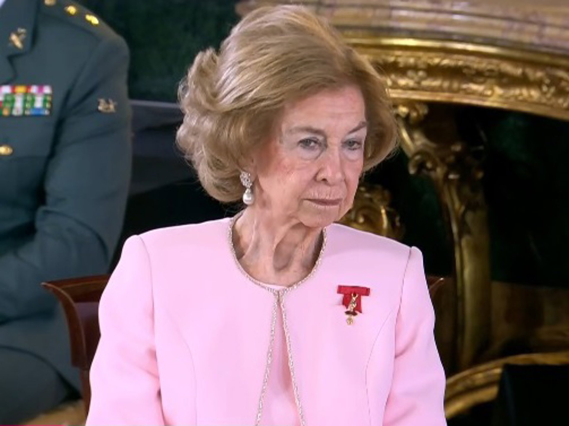 La Reina Sofía, muy emocionada, recibe el Toisón de Oro de un orgulloso  Felipe VI: "Es memoria afectiva de España" - Infobae