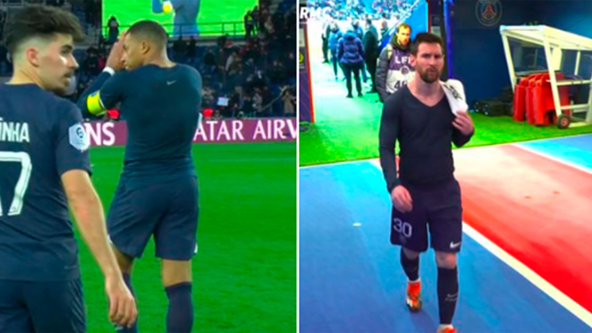 El gesto de Messi en la derrota del PSG que generó críticas de los aficionados: la furiosa respuesta de los argentino