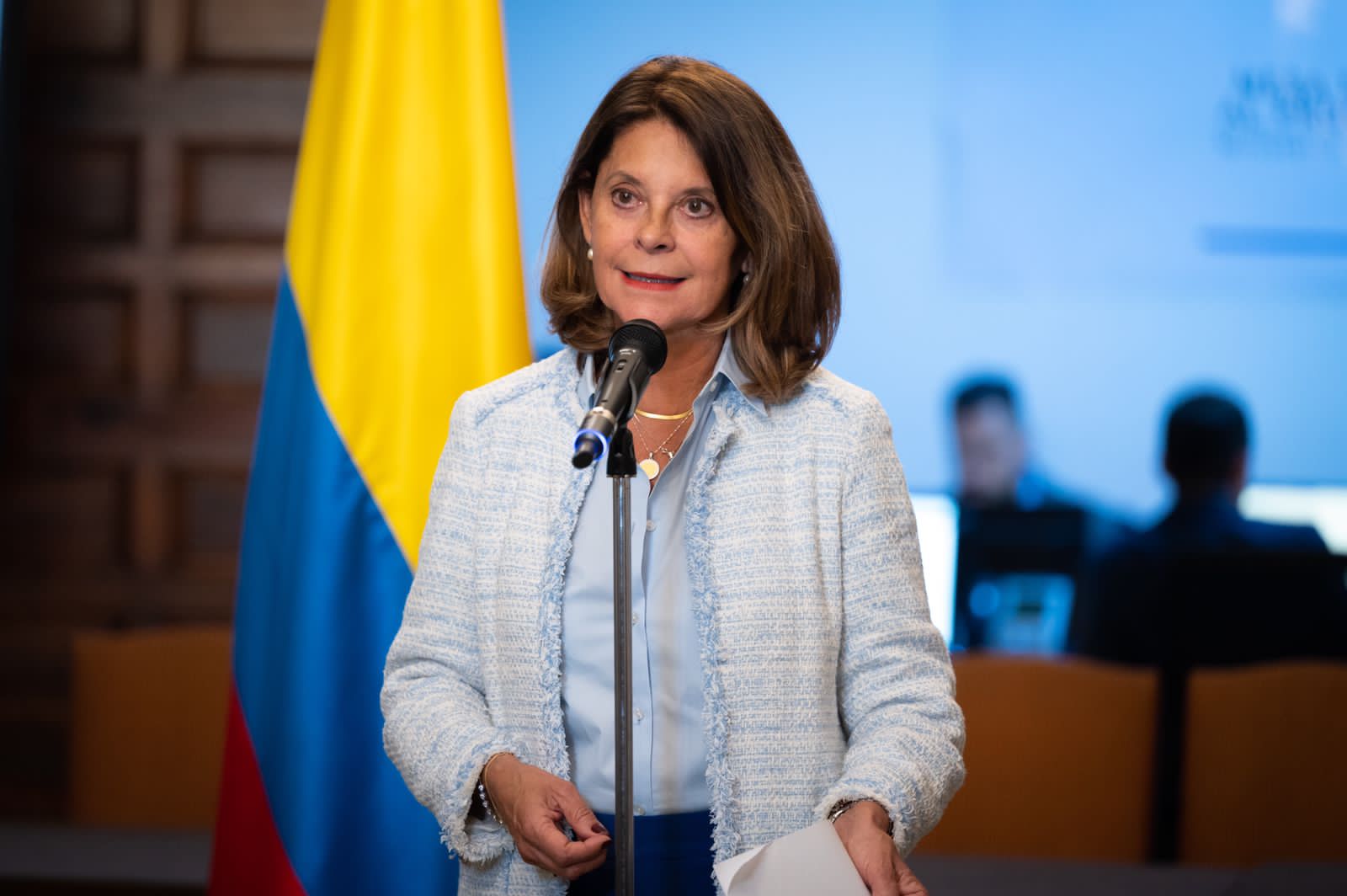 La canciller Marta Lucía Ramírez comparó crisis social en Ecuador con el paro nacional de Colombia     