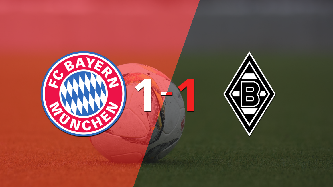 Bayern Múnich Y B Mönchengladbach Se Repartieron Los Puntos En Un 1 A