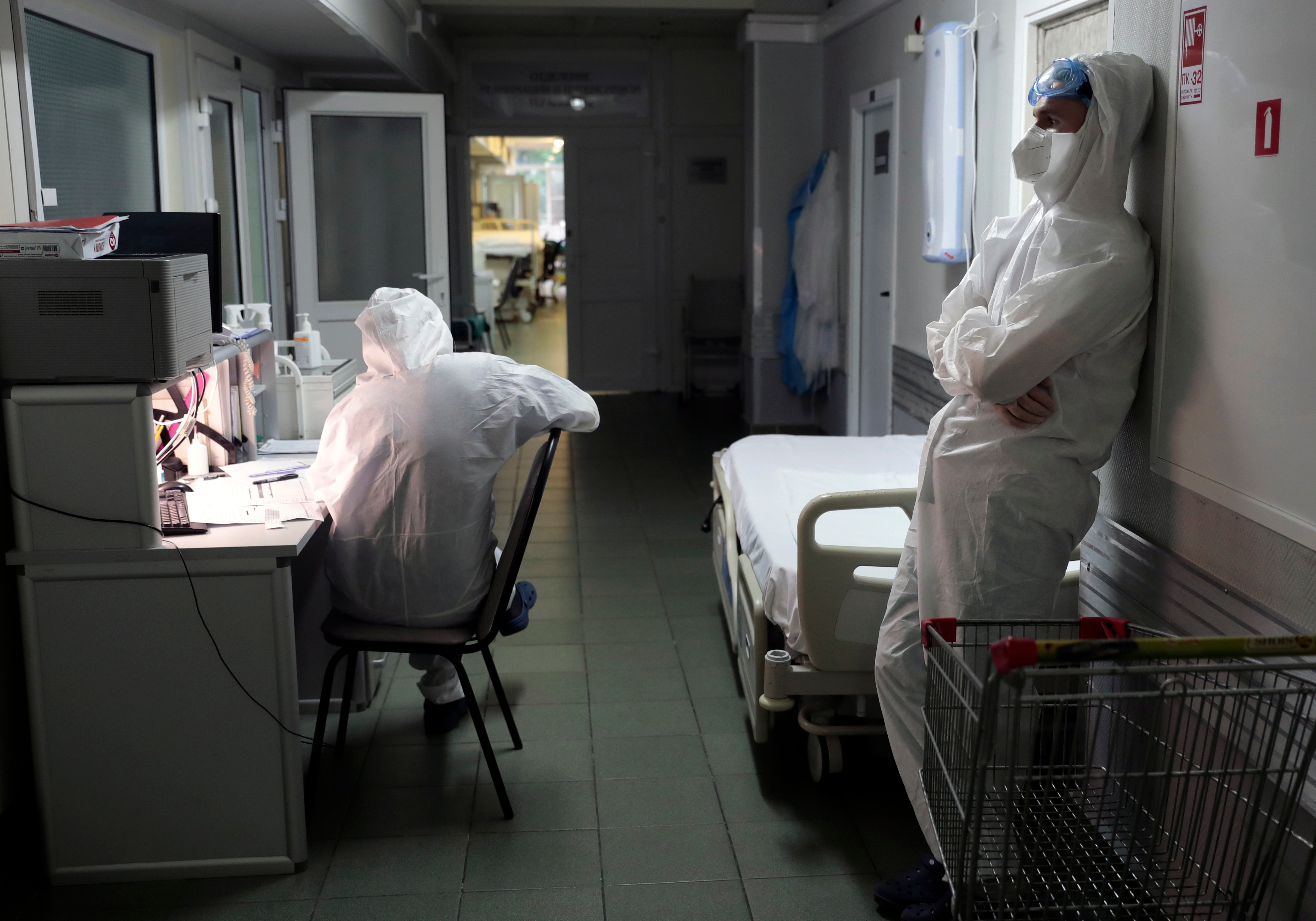 Imagen de archivo de un hospital en Rusia. EFE/EPA/SERGEI CHIRIKOV
