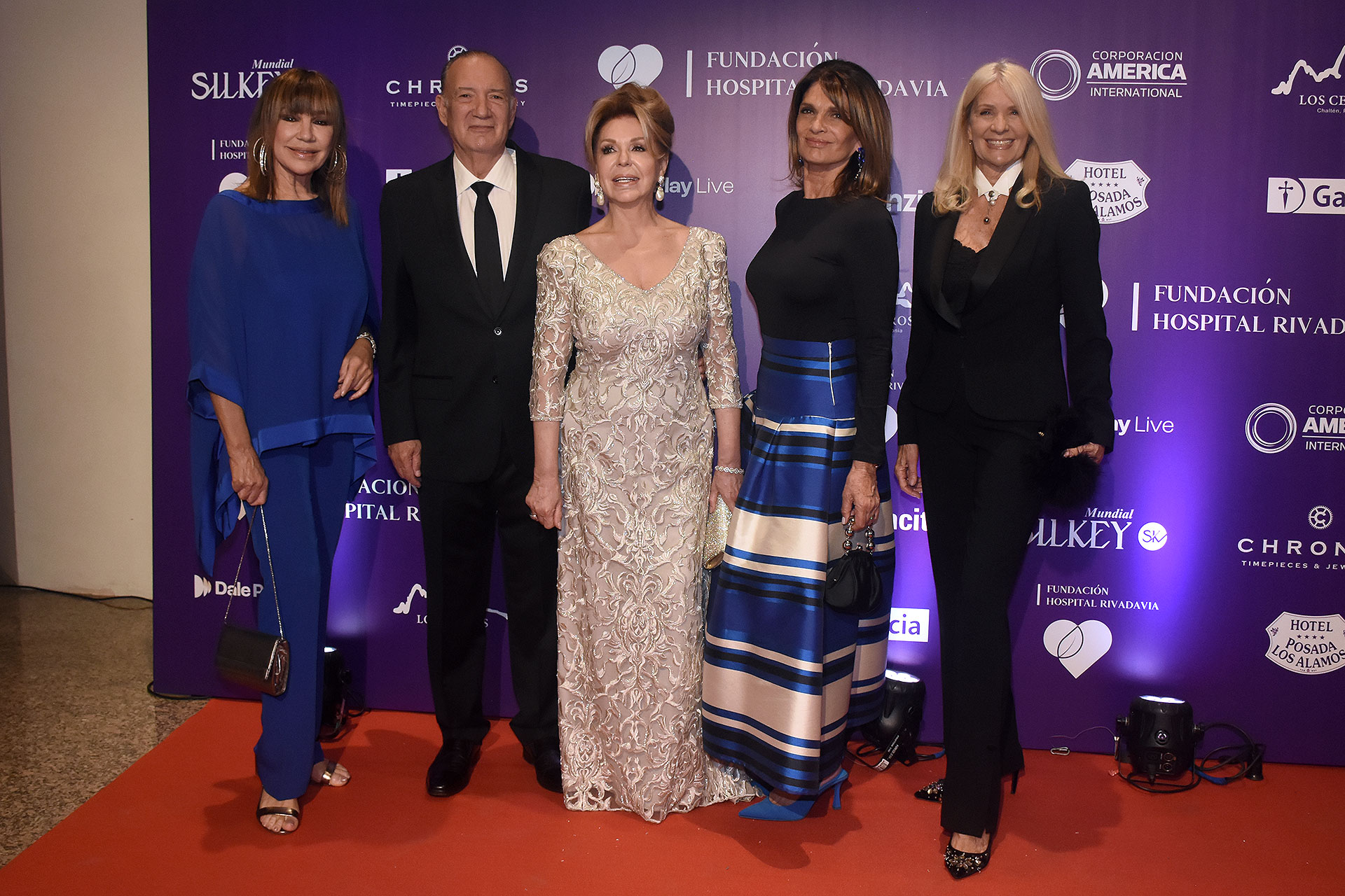 Mora Furtado, Eduardo Fernández Rostello, Diana Chugri, Teresa Calandra y Evelyn Scheidl 