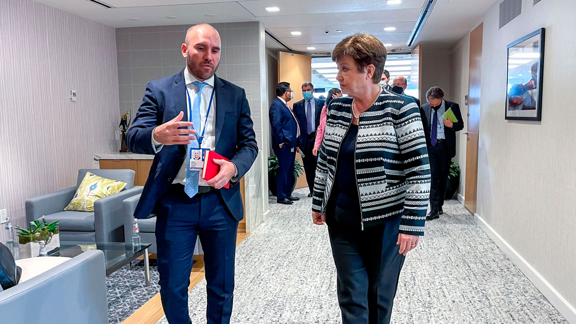 Tras la reunión con Georgieva en Washington, a mediados de mayo volverá el FMI para realizar su primera revisión trimestral
