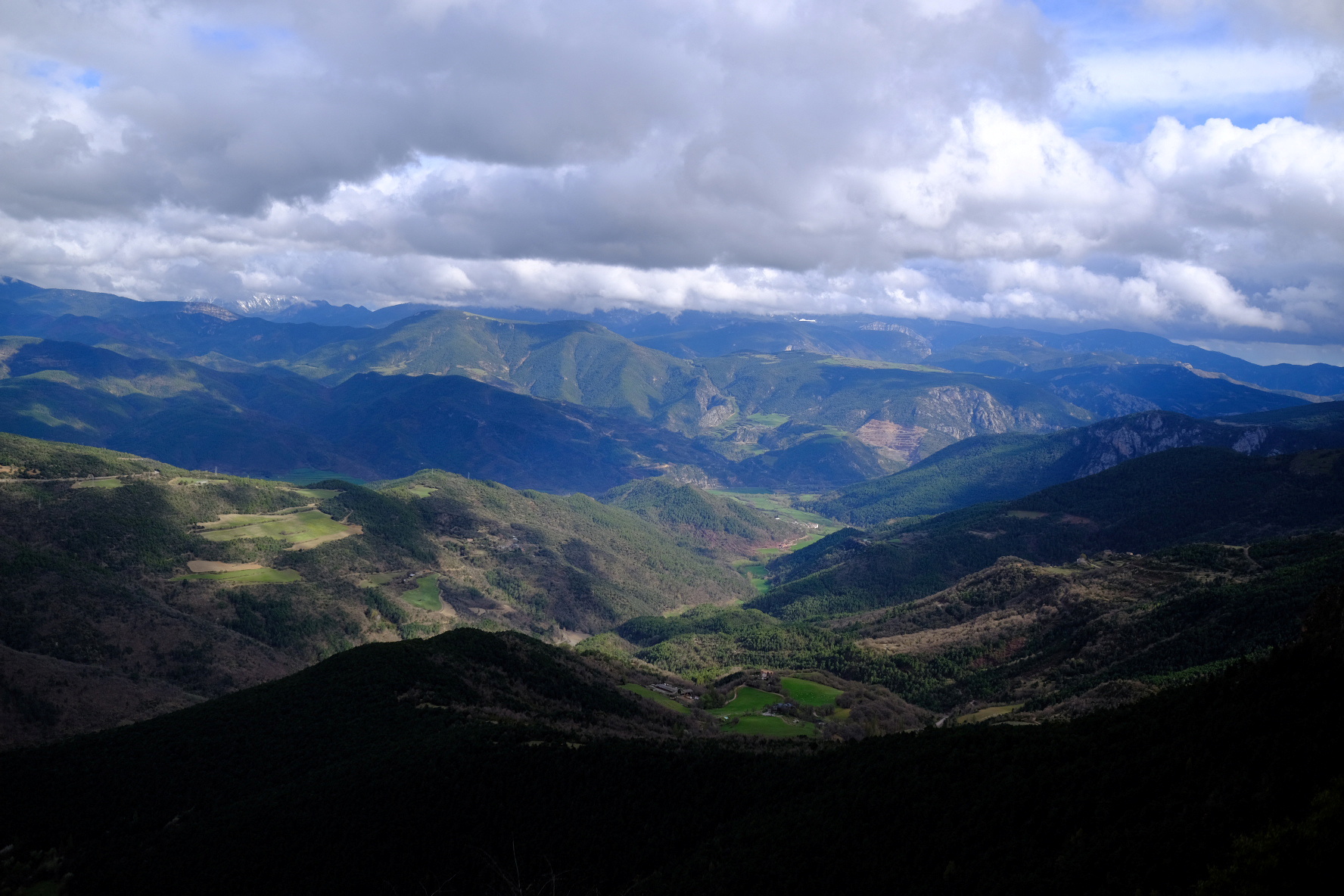 A general view shows the natural park of the High Pyrenees in Montferrer, Spain April 23, 2022. REUTERS/Nacho Doce