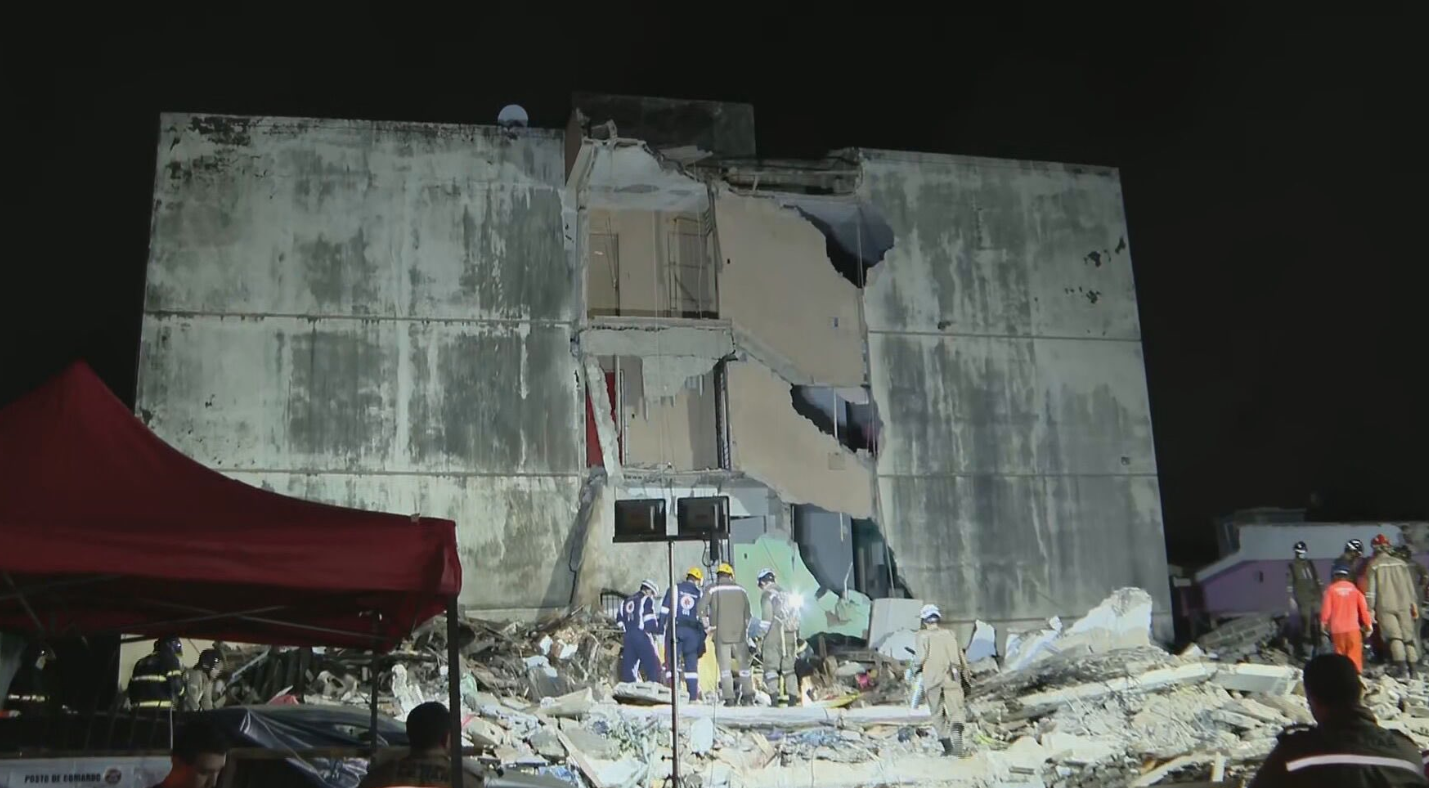 Tragedia en Brasil: al menos 5 muertos dejó el desplome de un edificio que tenía orden de desalojo desde el año 2000. (TWITTER)