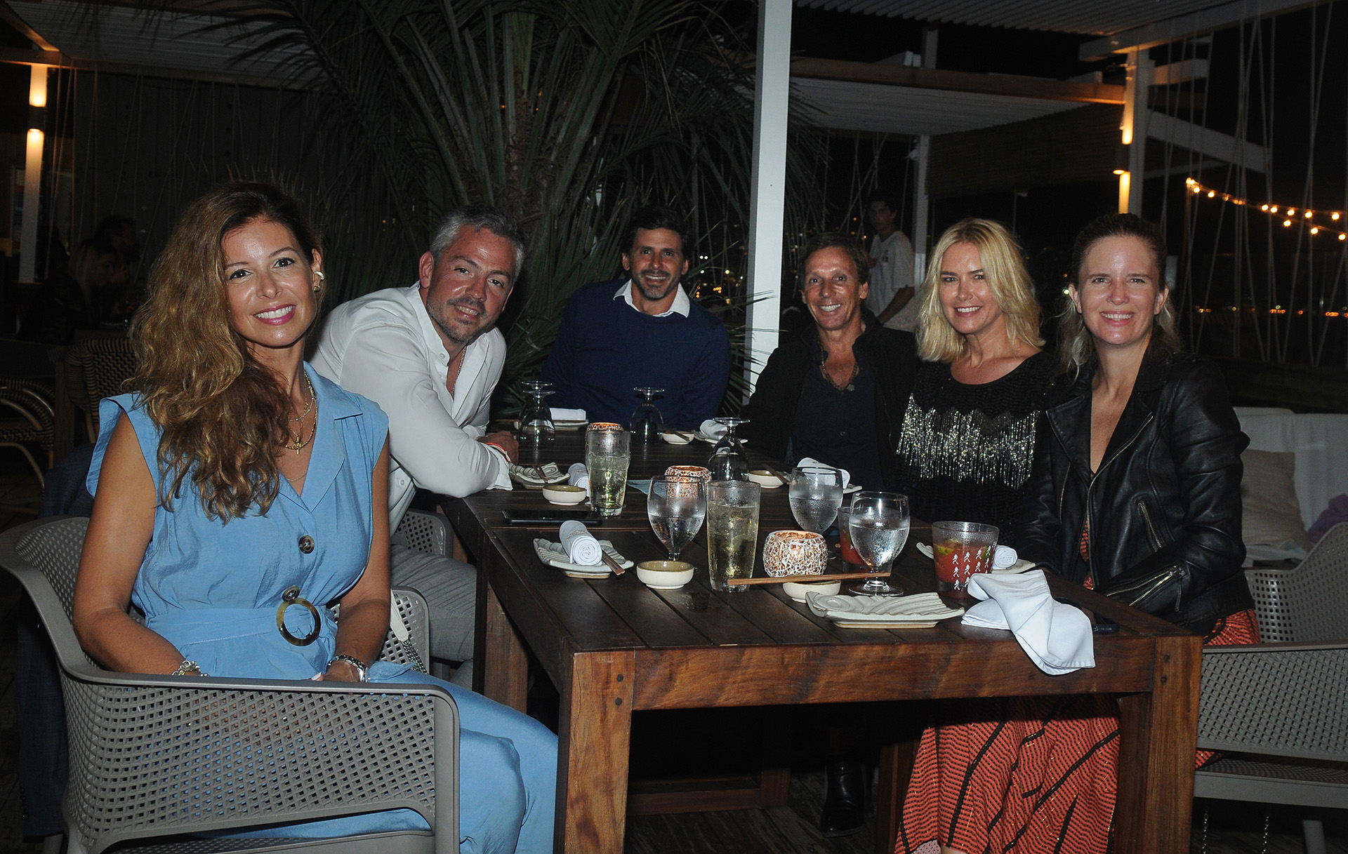En fotos: los famosos disfrutaron de una cena top frente al mar en Enjoy Punta del Este