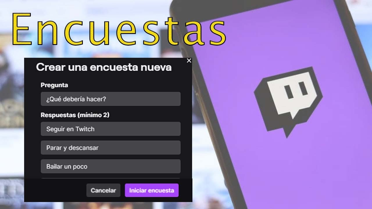 Twitch: cómo crear encuestas de la plataforma para los espectadores