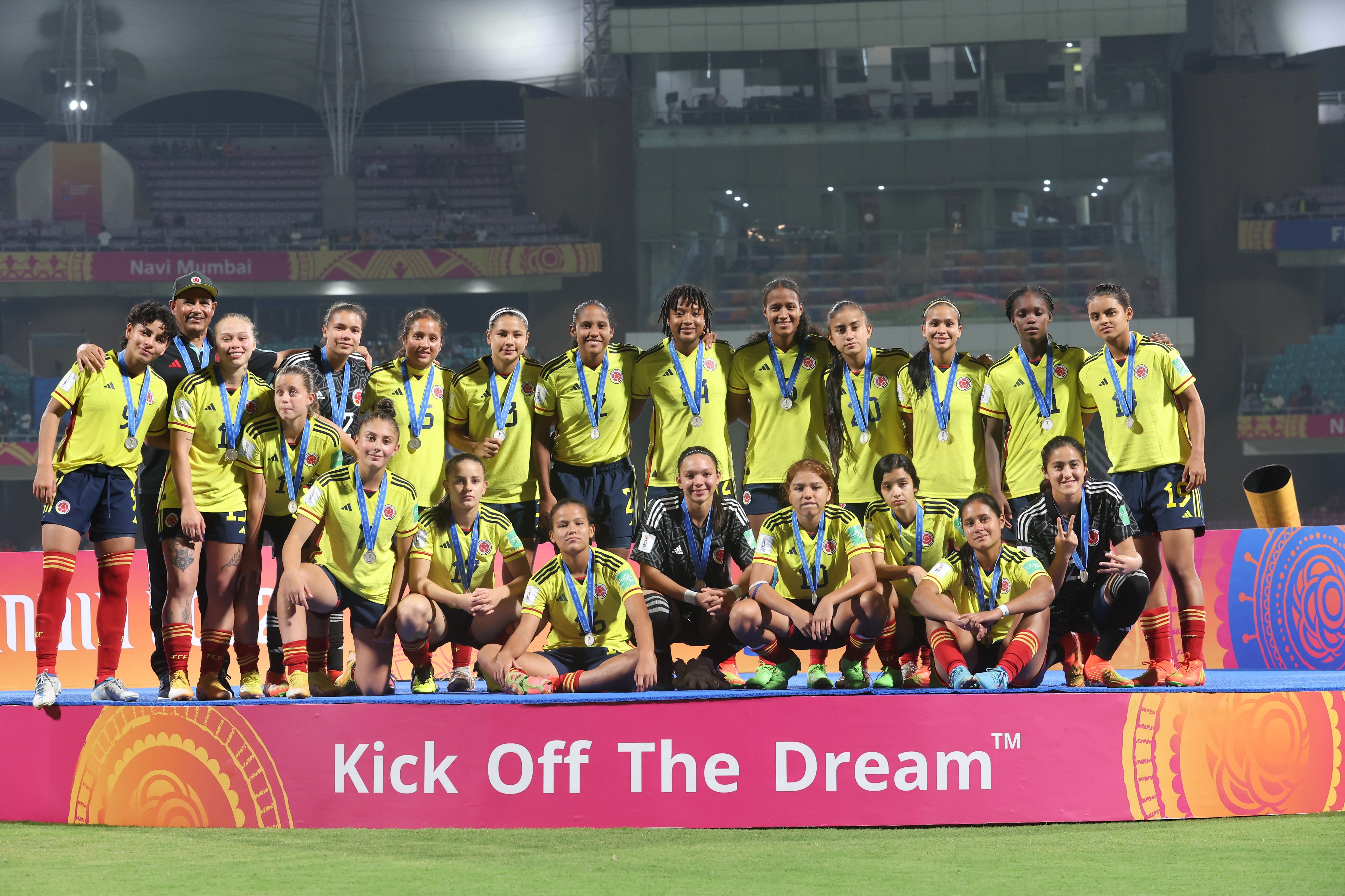 La selección Colombia Femenina se quedó con el subcampeonato del mundo tras caer por la mínima diferencia ante el cuadro español por 1-0. Imagen: @FIFAWWC