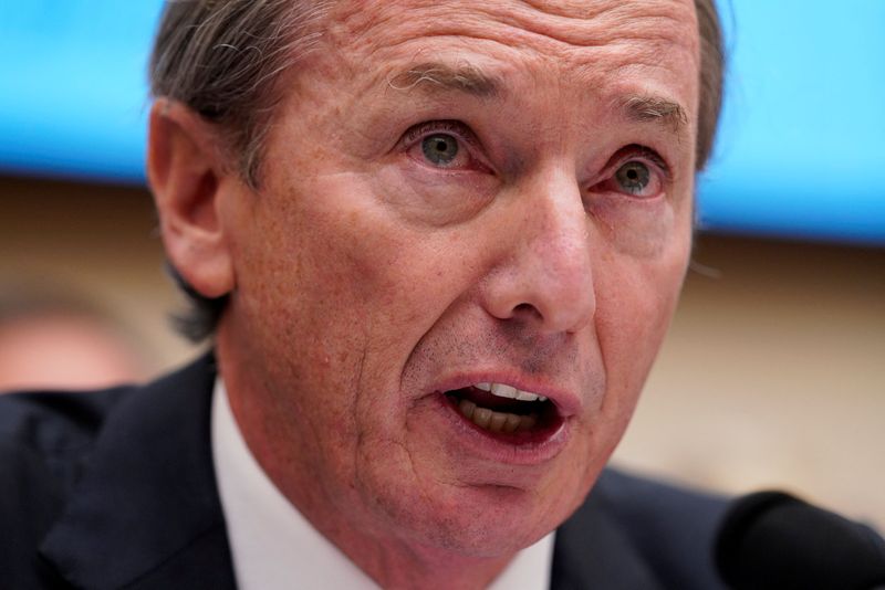 James B., CEO of Morgan Stanley.  File image by Gorman (REUTERS / Aaron P. Bernstein)