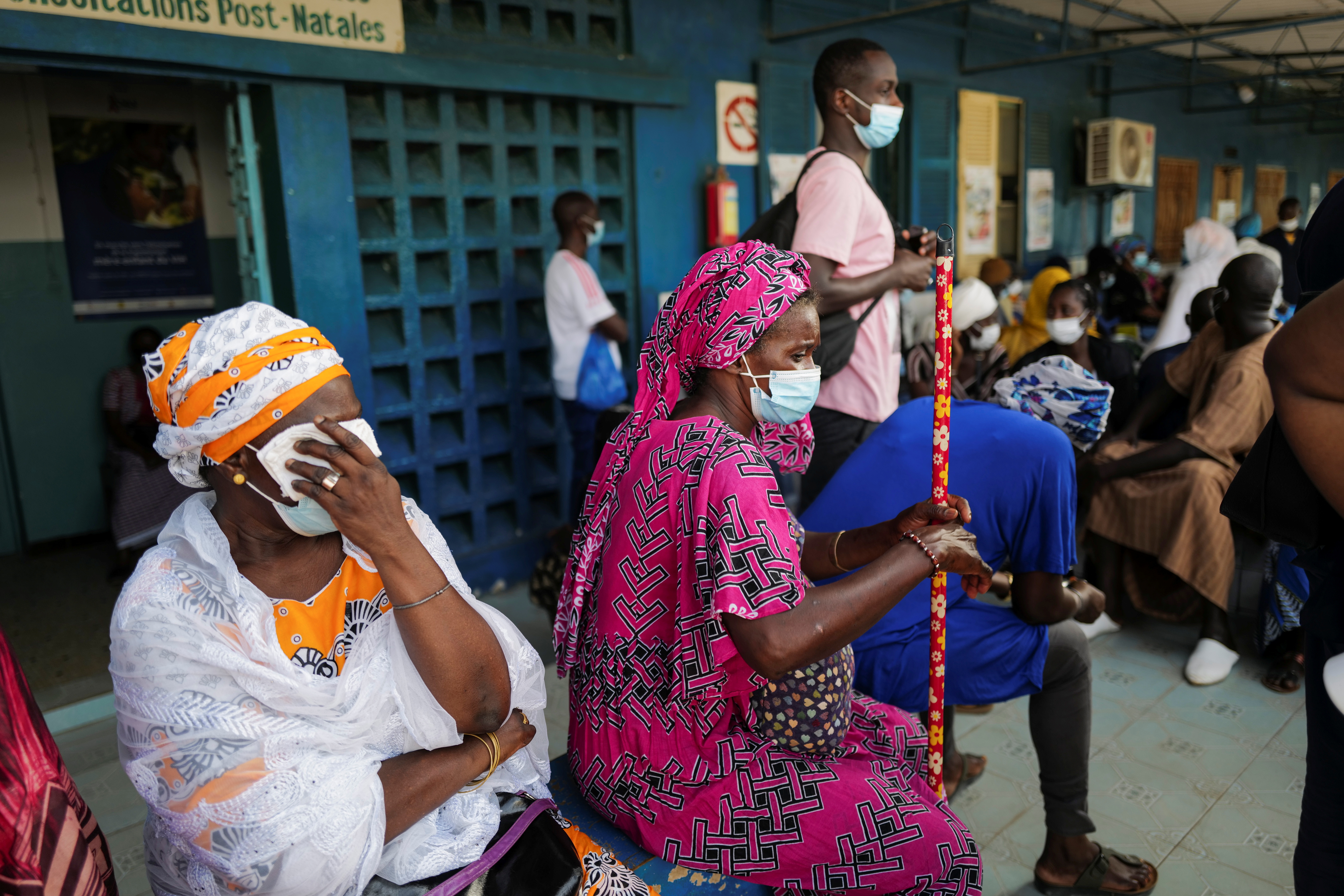 En África, donde las muertes por la enfermedad aumentó un 80% debido a la circulación de la variante Delta (FOTO: REUTERS)