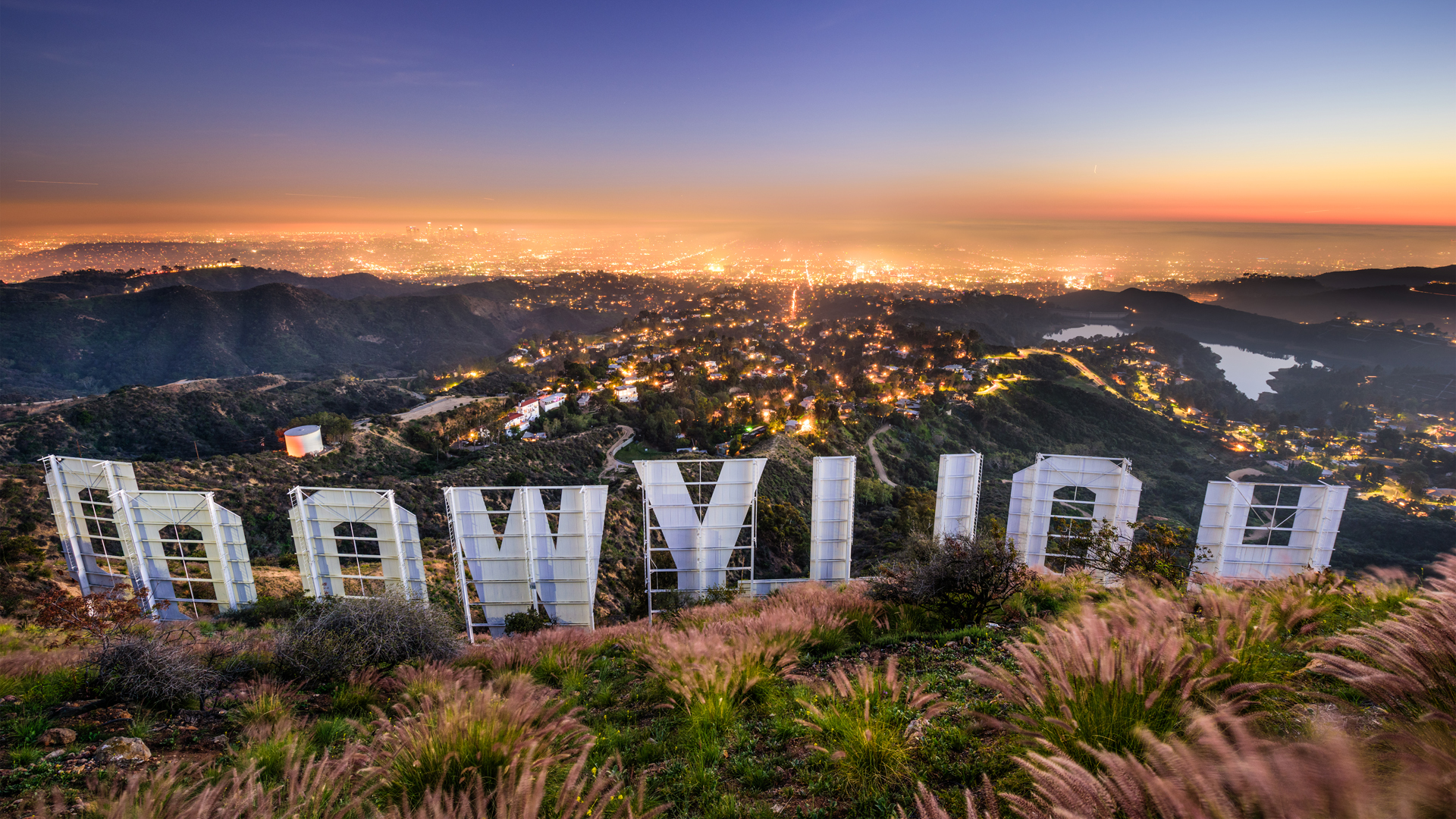 El cartel de Hollywood en Los Angeles (iStock)