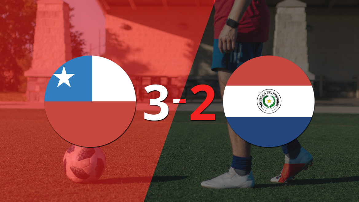 Vibrante 3-2 en el triunfo de Chile sobre Paraguay