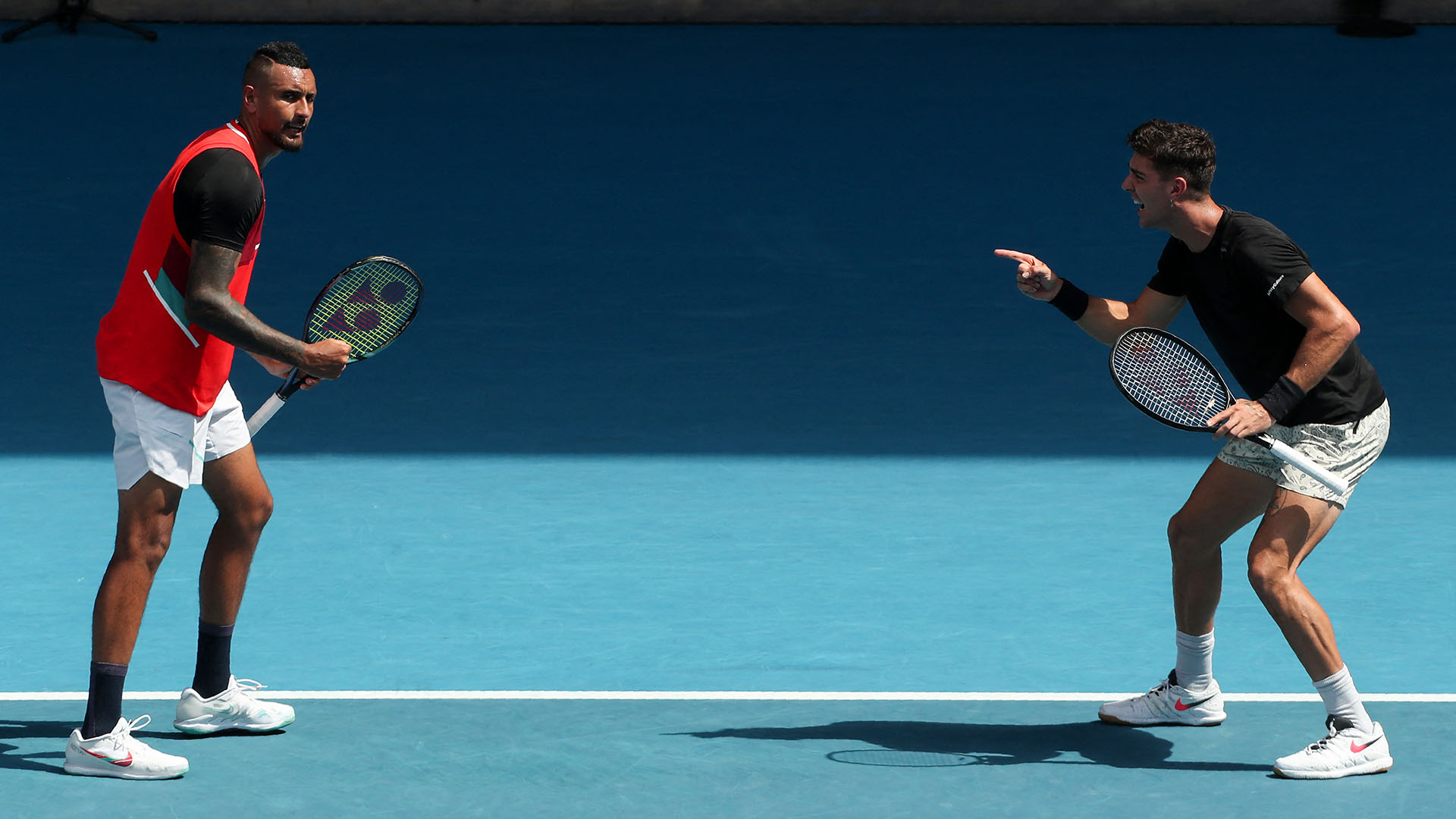 La dupla australiana es una de las grandes sorpresas del primer Grand Slam de la temporada (Foto: AFP)