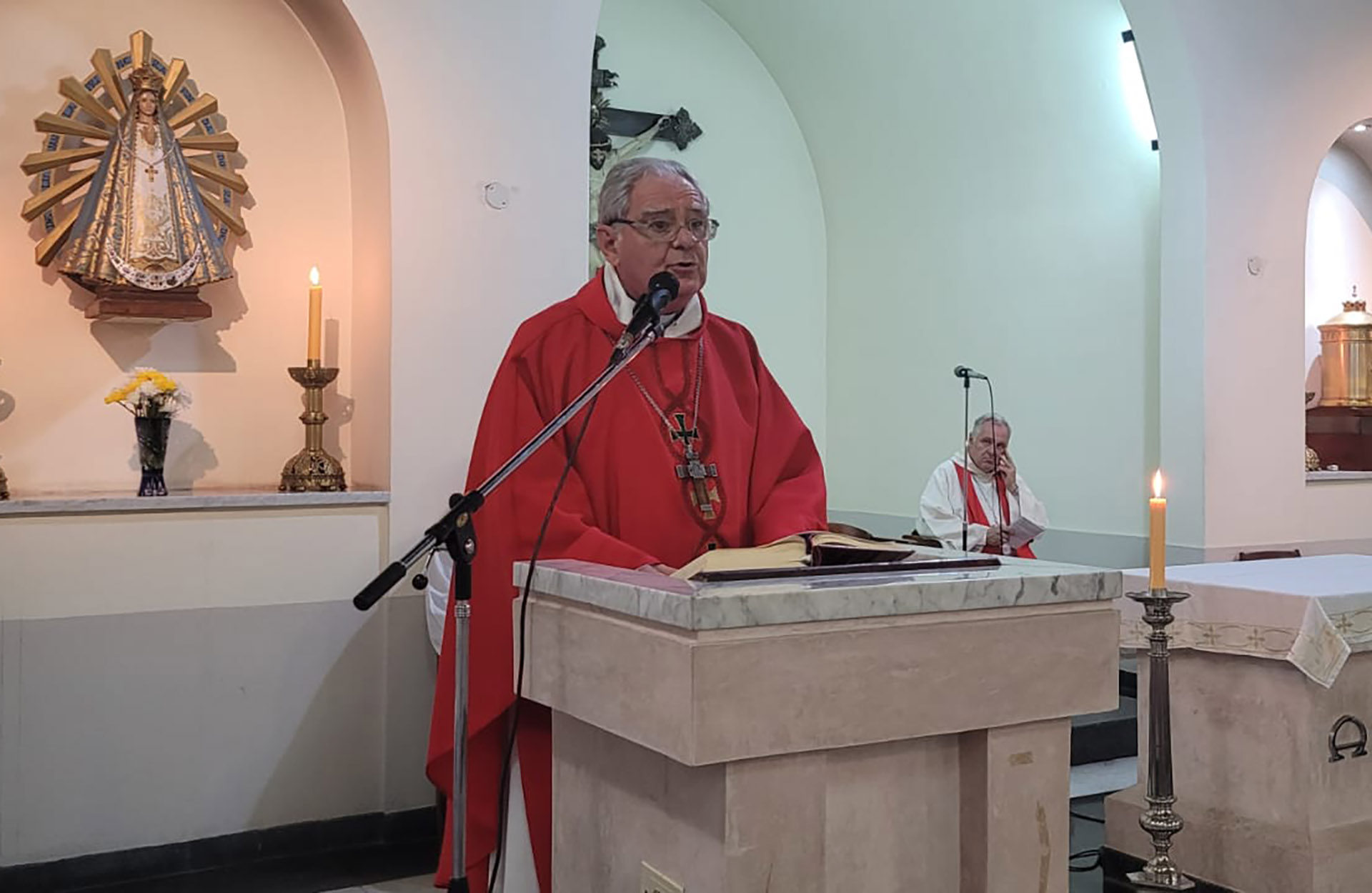 El obispo Ojea encabezó la Asamblea episcopal