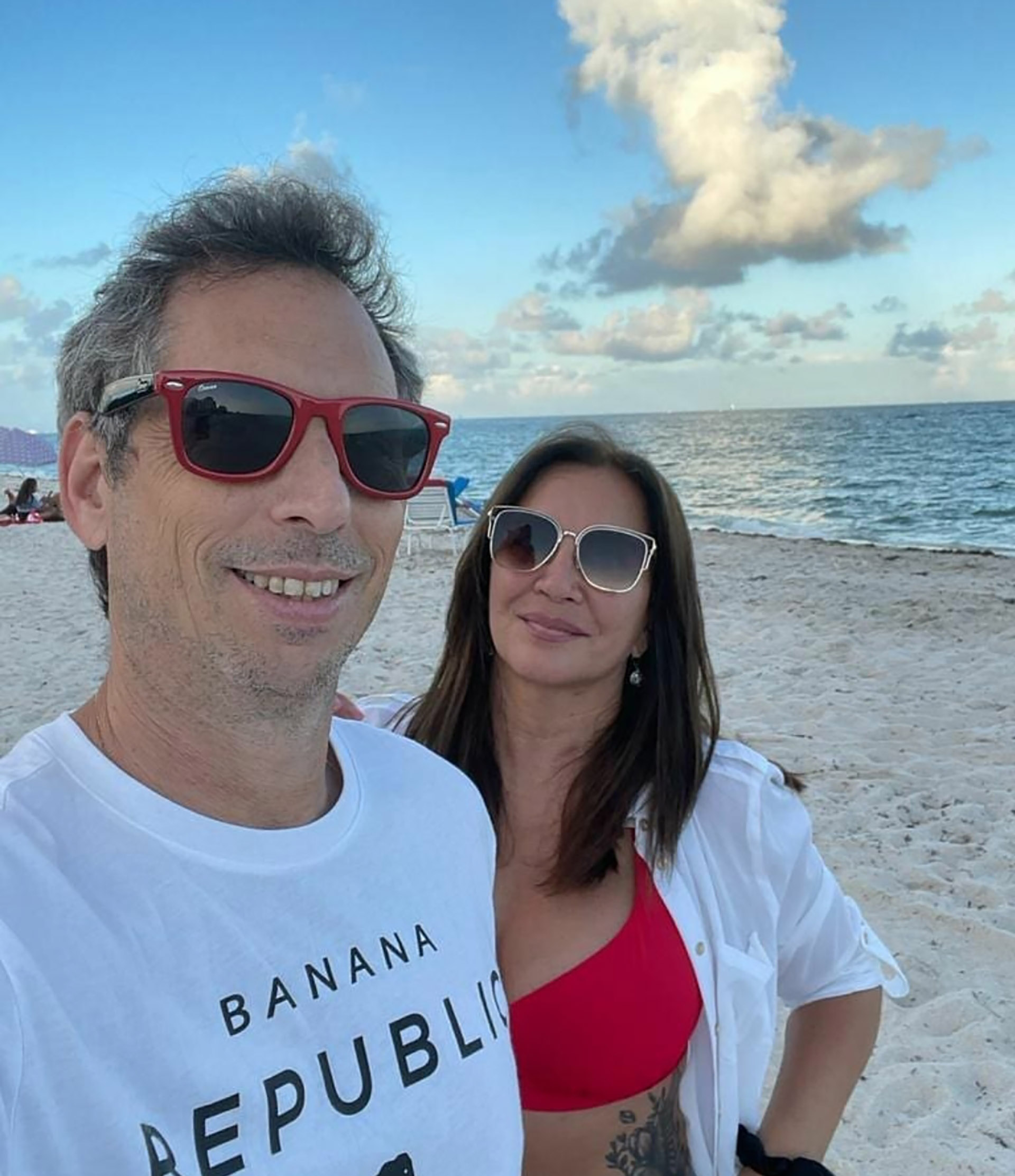 Damián junto a su pareja (Foto: Instagram)