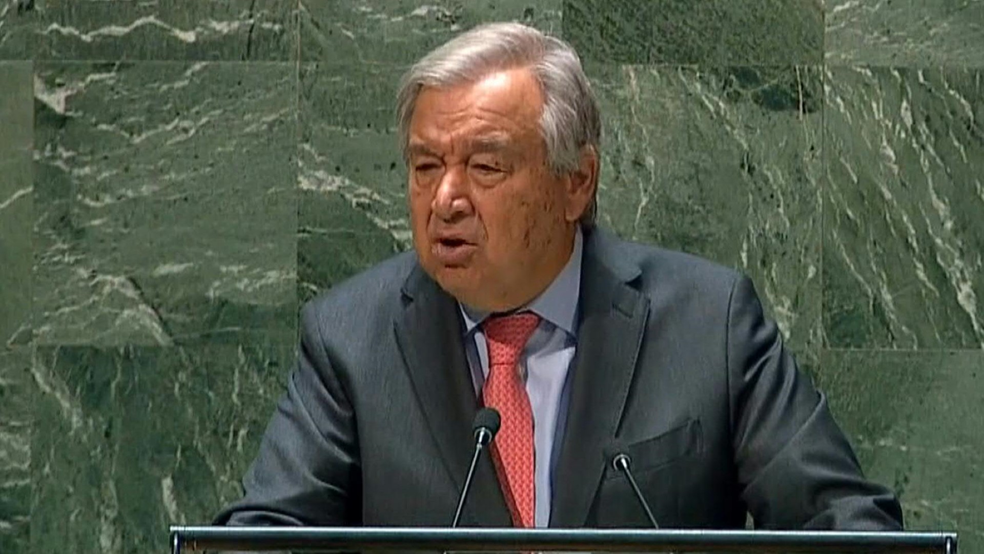 El secretario general de la ONU, Antonio Guterres