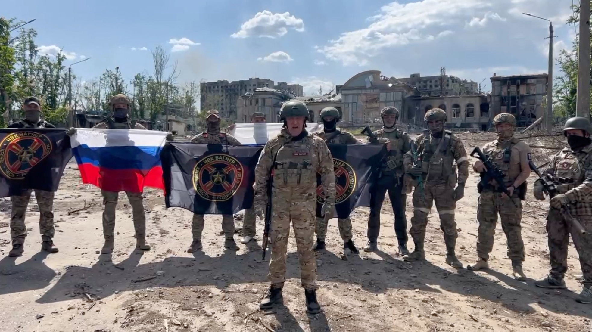 Los mercenarios del Grupo Wagner cada vez se muestran más distanciados del Ejército ruso, lo que lleva a Putin a buscar combatientes contratados por otros medios (Press service of "Concord"/Handout via REUTERS)