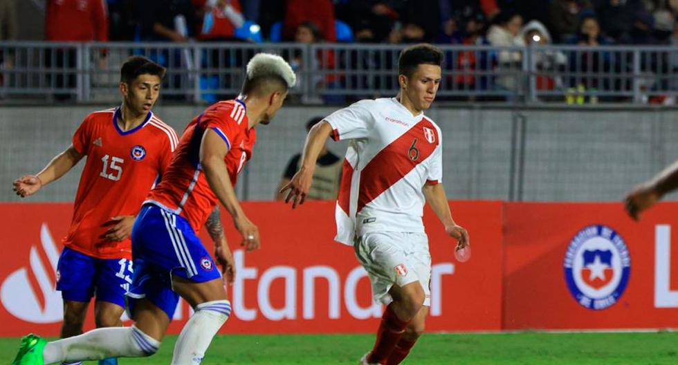 El zaguero estuvo presente en el amistoso internacional Chile-Perú en Iquique por la U20.