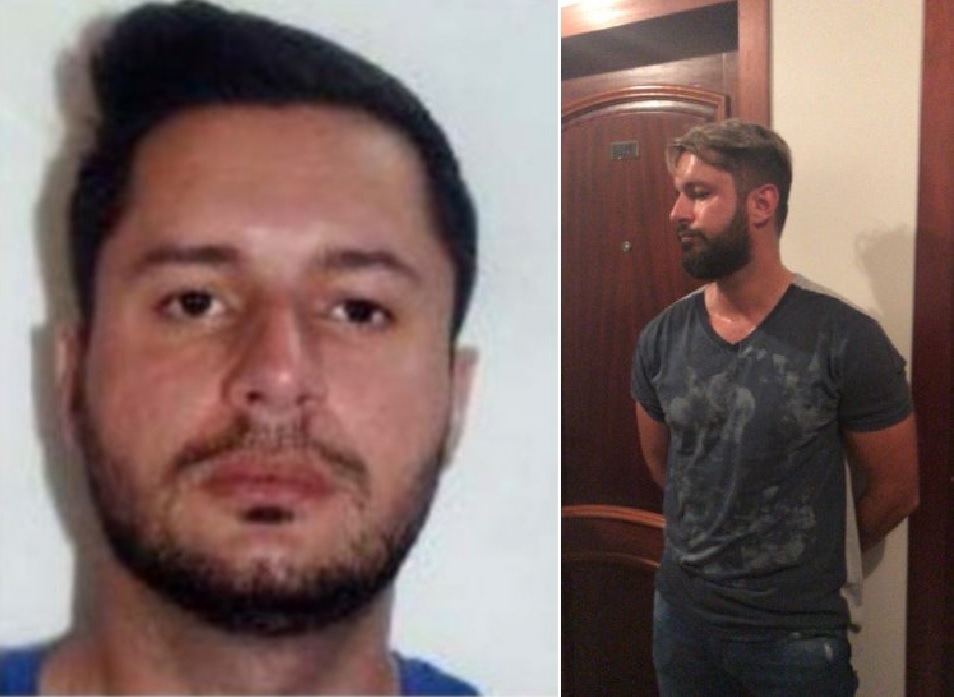Sergio de Arruda Quintiliano, alias "Minotauro", fue capturado en Brasil en 2019