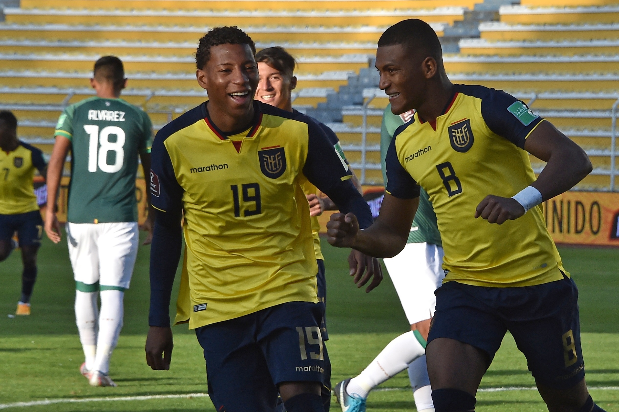 Alerta en la Selección de Ecuador por un brote de coronavirus: seis jugadores dieron positivo antes del duelo ante Colombia
Foto: EFE/Aizar Raldes
