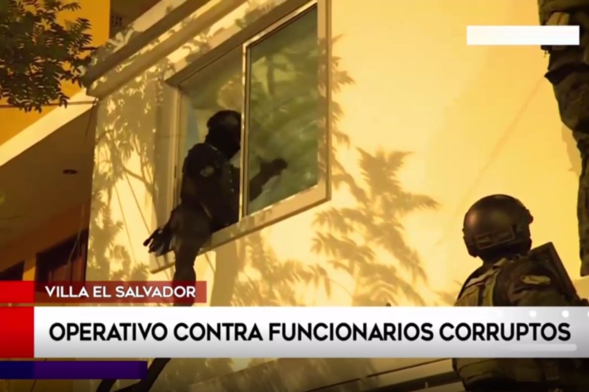House raided and arrested president of the South Lima Board of Prosecutors accused of corruption