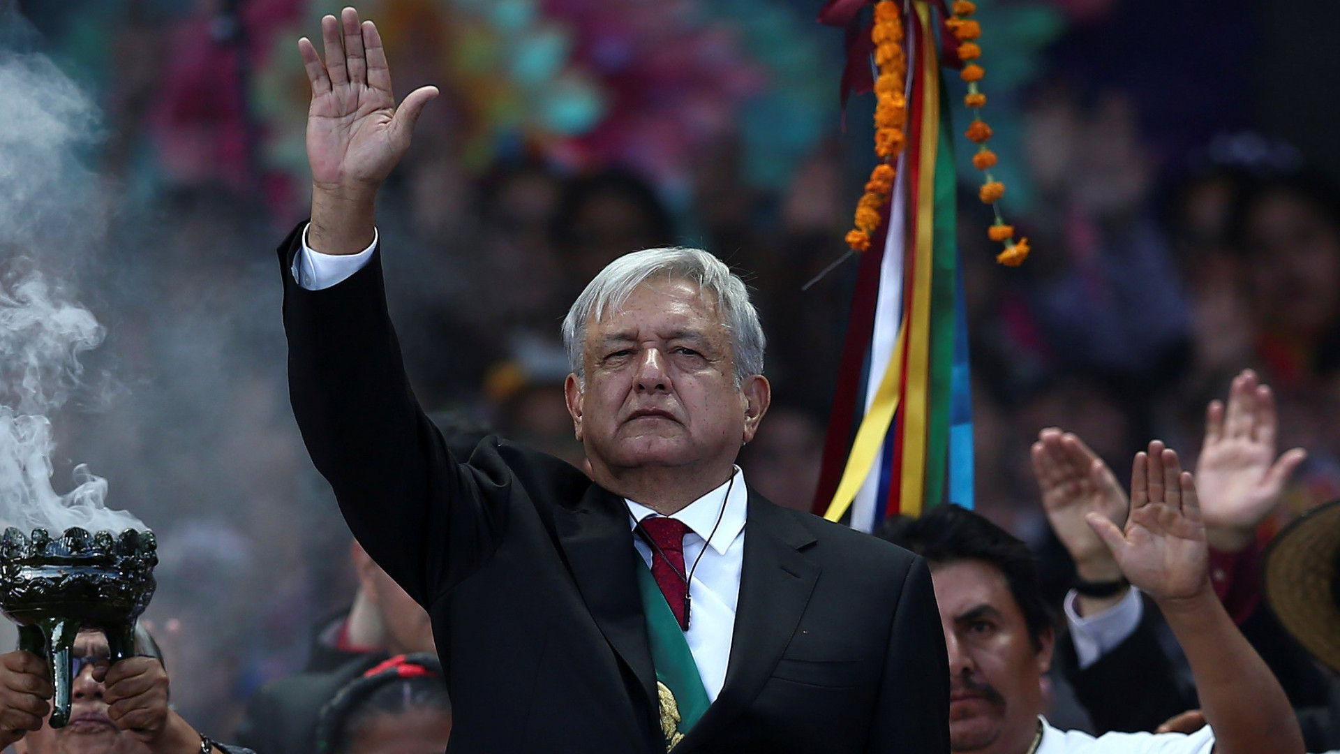 Andrés Manuel López Obrador, en su toma  de posesión en diciembre de 2018 (Foto: Reuters)