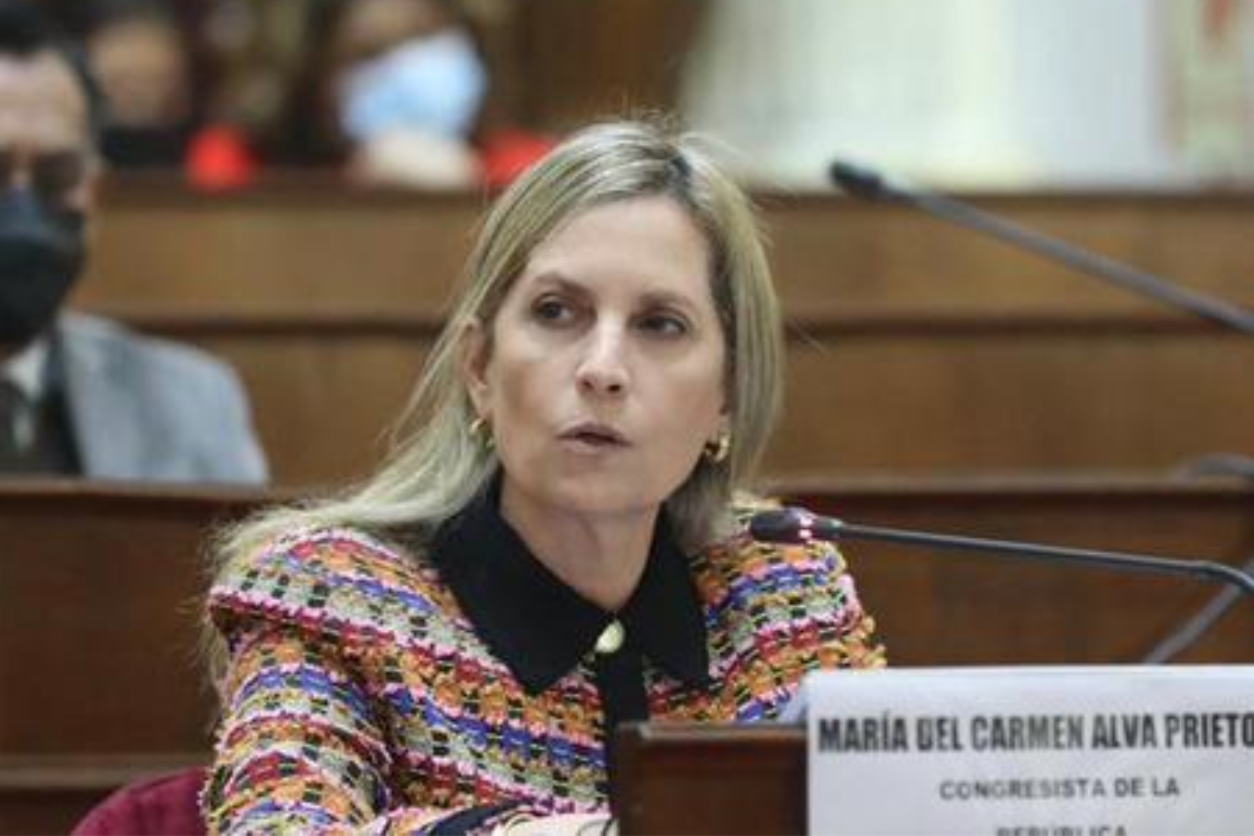 María del Carmen Alva cuestiona que “Los Niños” presidan las comisiones parlamentarias de Acción Popular