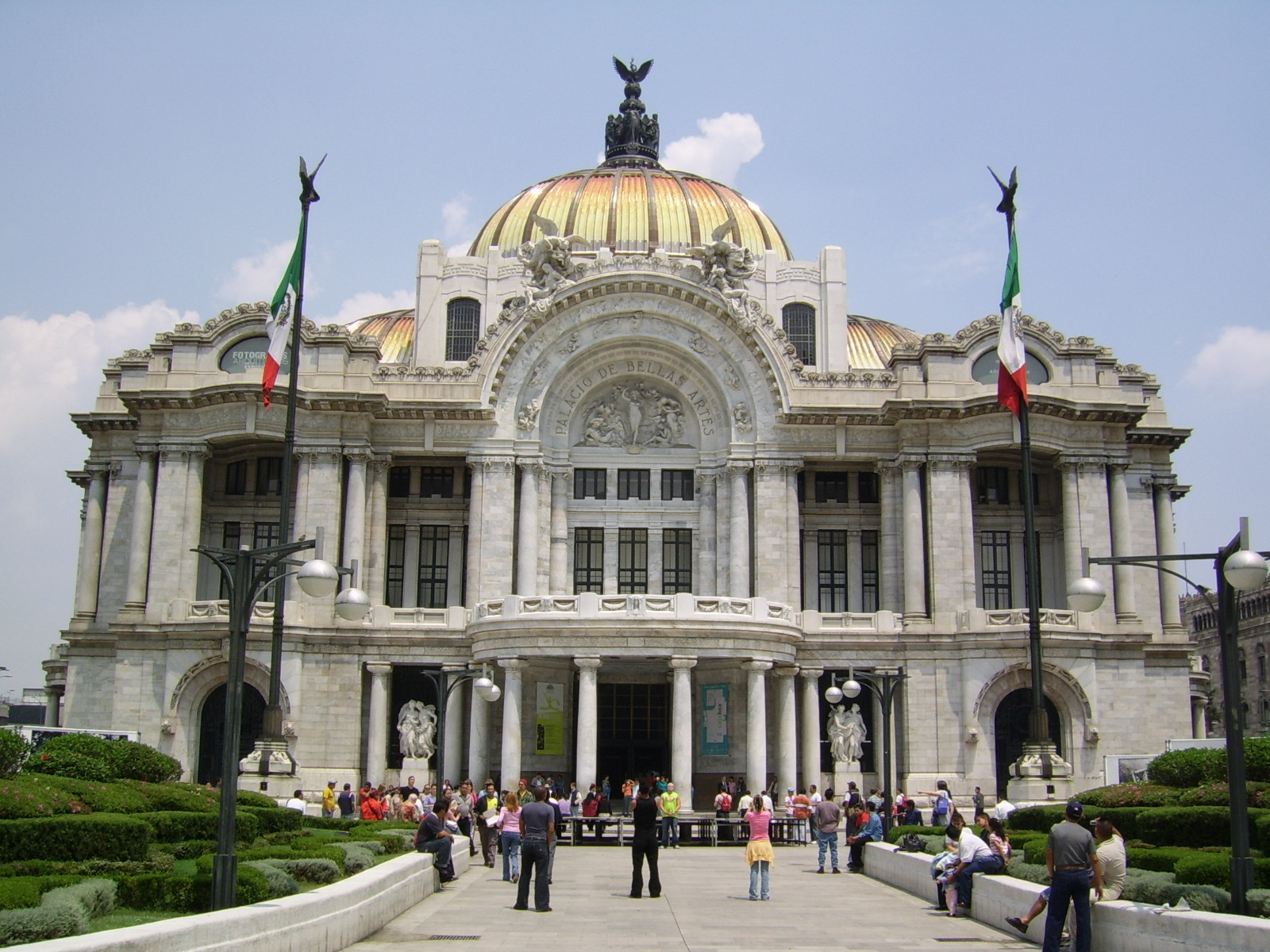 Palacio de Bellas Artes en Ciudad de México (Foto: wikipedia/commons)