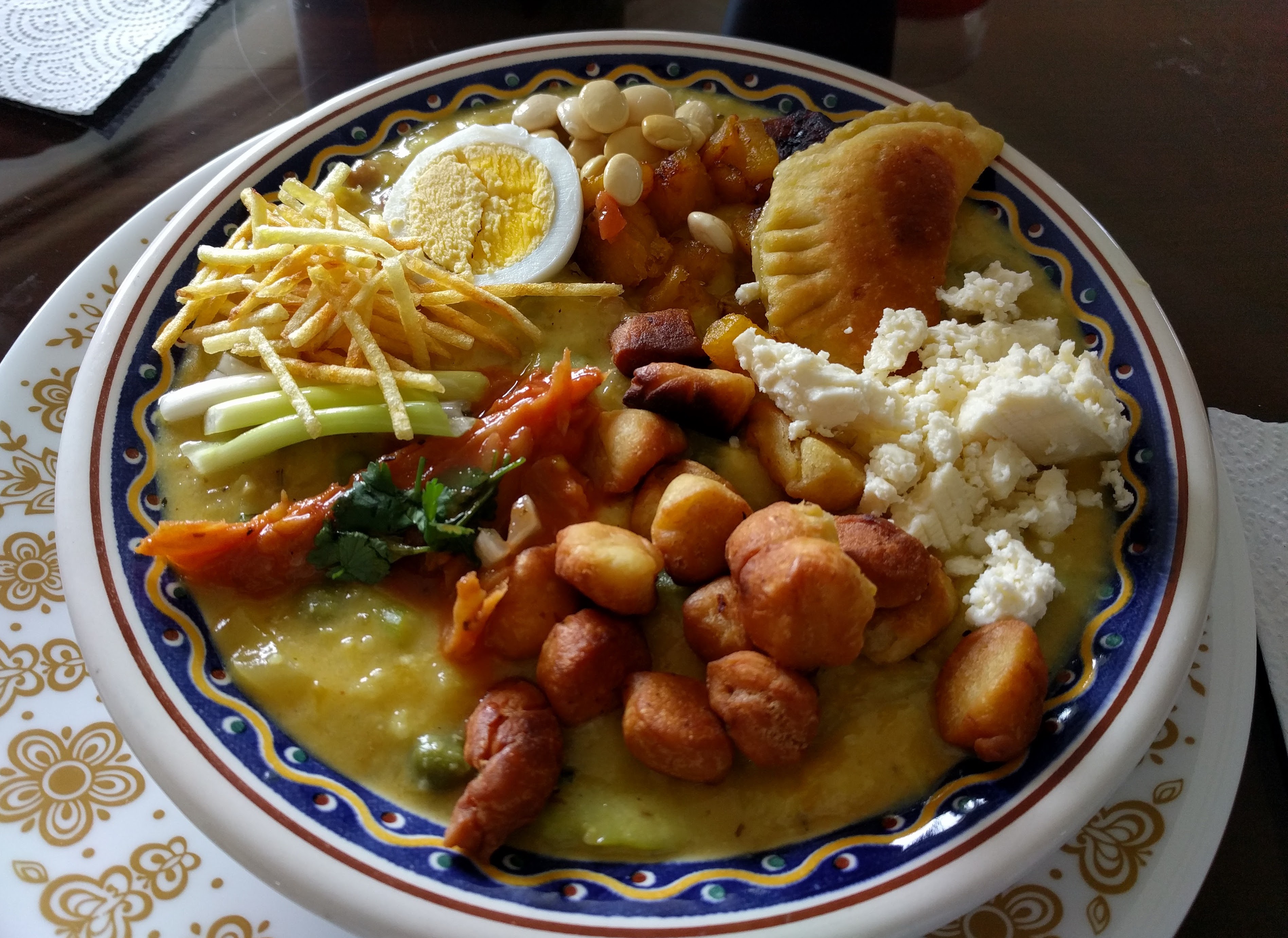 The fanesca recipe has been adapted in every family and region of Ecuador.  In addition to the 12 grains, other ingredients have been included.