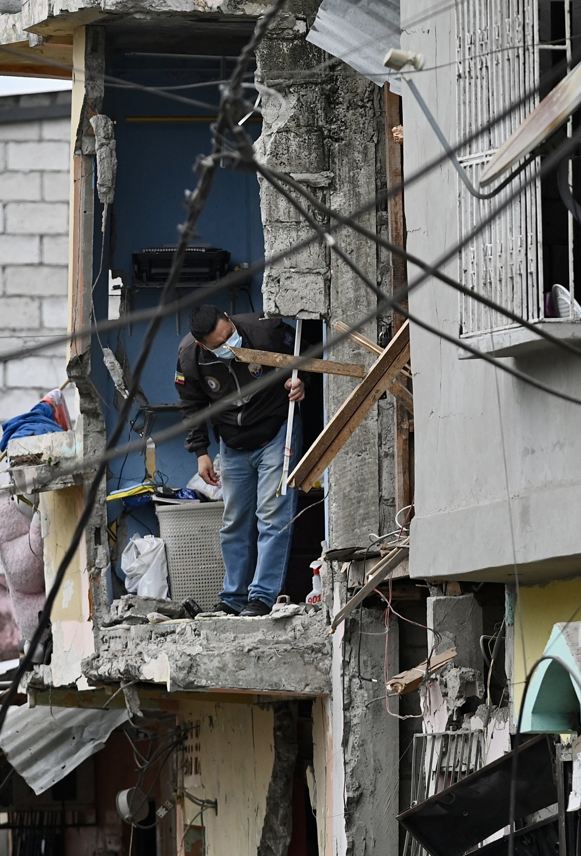 Ecuador ofrece una recompensa de hasta 10.000 dólares a quien entregue información sobre este incidente (AFP)