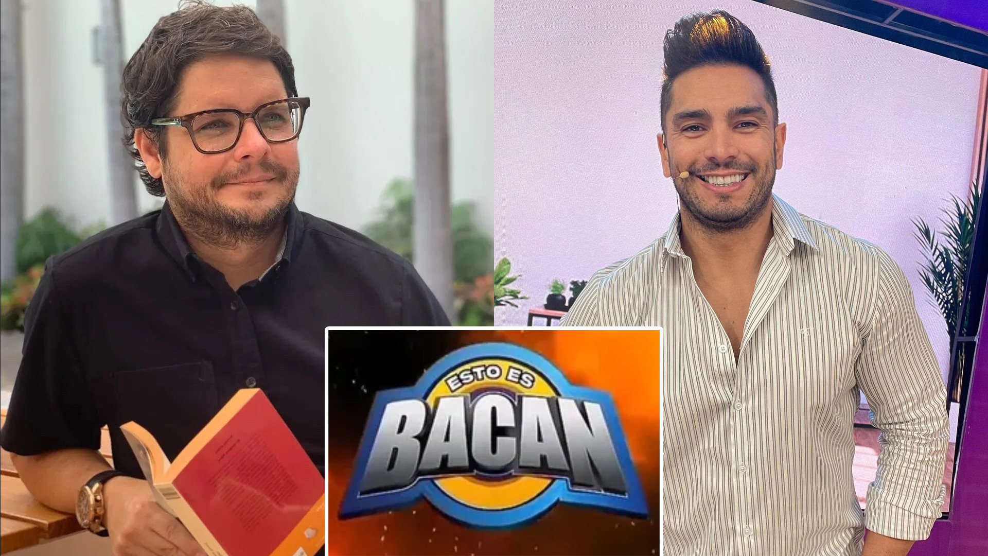 Rafael Cardozo y Gian Piero Díaz se reunieron previo al estreno de ‘Esto es Bacán’