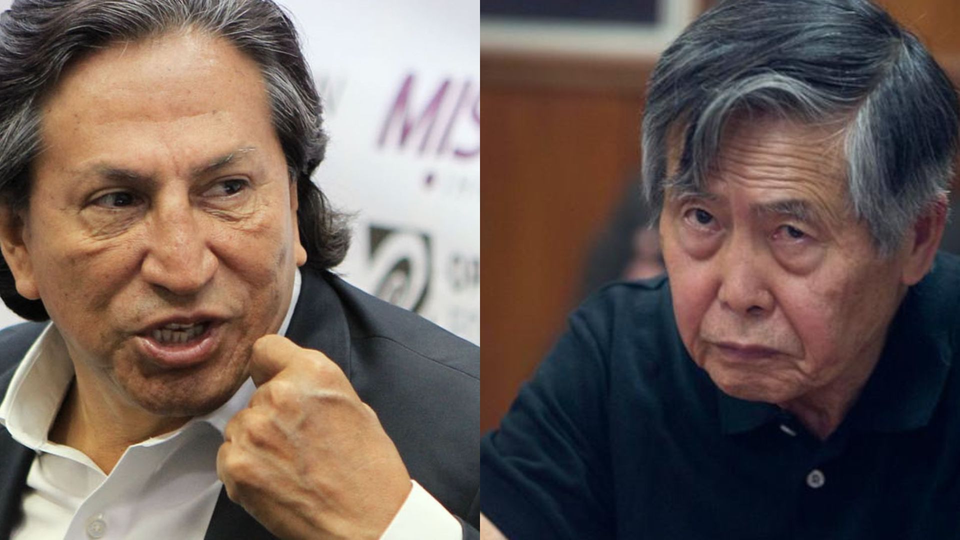 Alejandro Toledo y Alberto Fujimori compitieron por la presidencia de la república en el año 2000. (Forbes/Martín Mejía-AP)