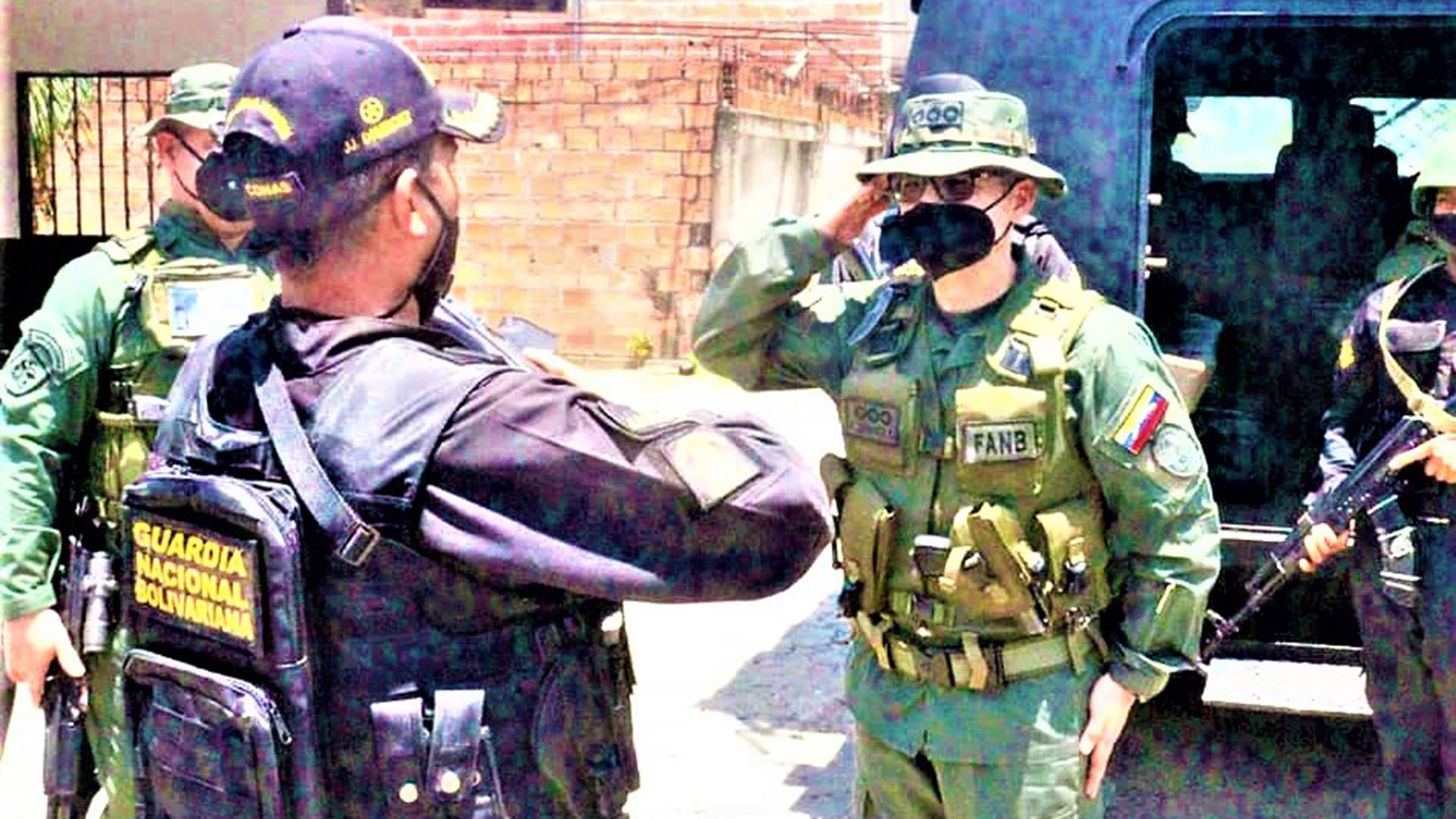 El comandante General Zavarse Pabón en Apure durante la guerra contra las FARC