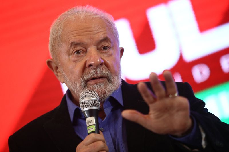 Former president and current candidate Luiz Inácio Lula da Silva (REUTERS / Carla Carniel)