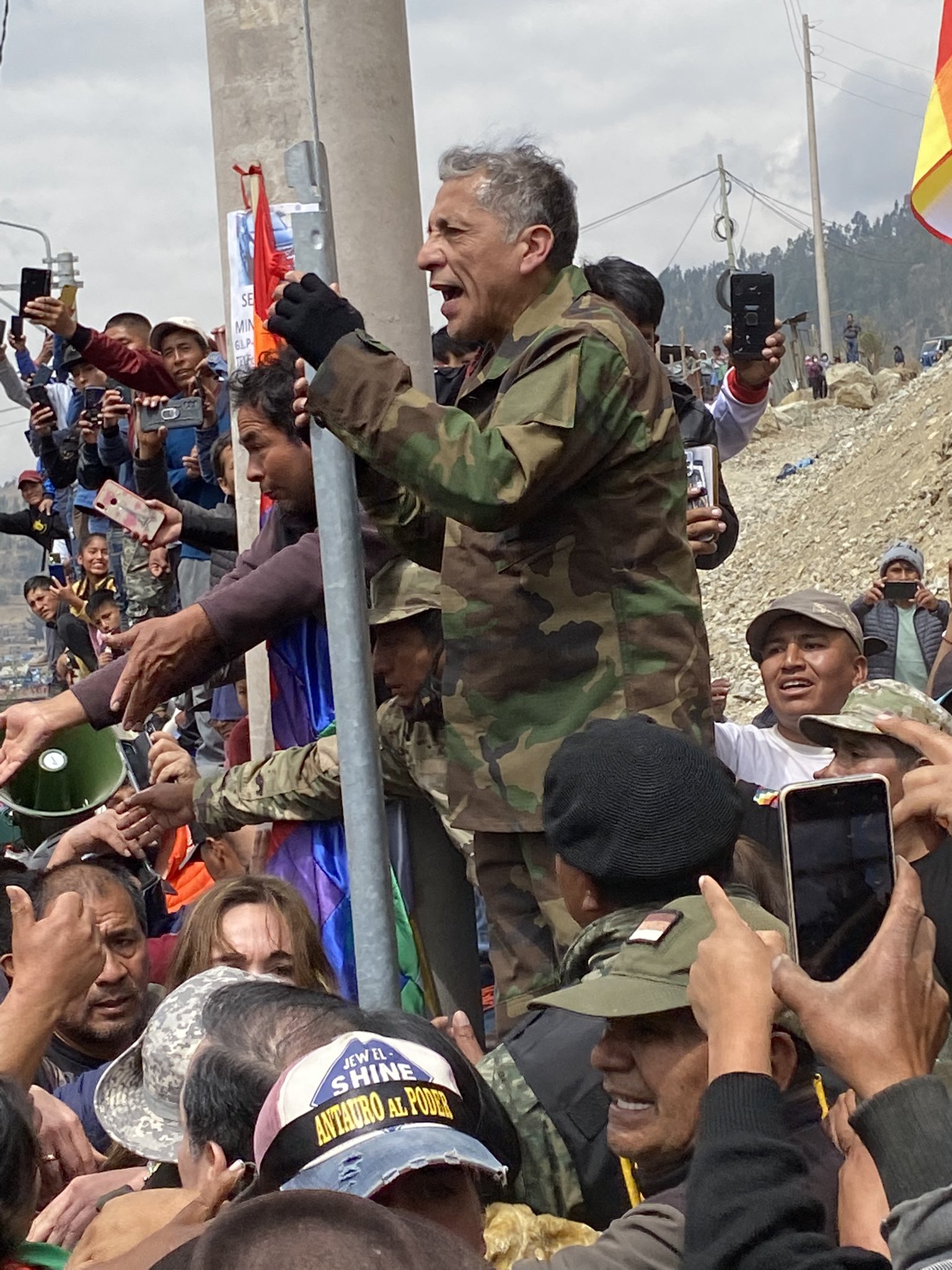 Antauro Humala, líder etnocacerista.