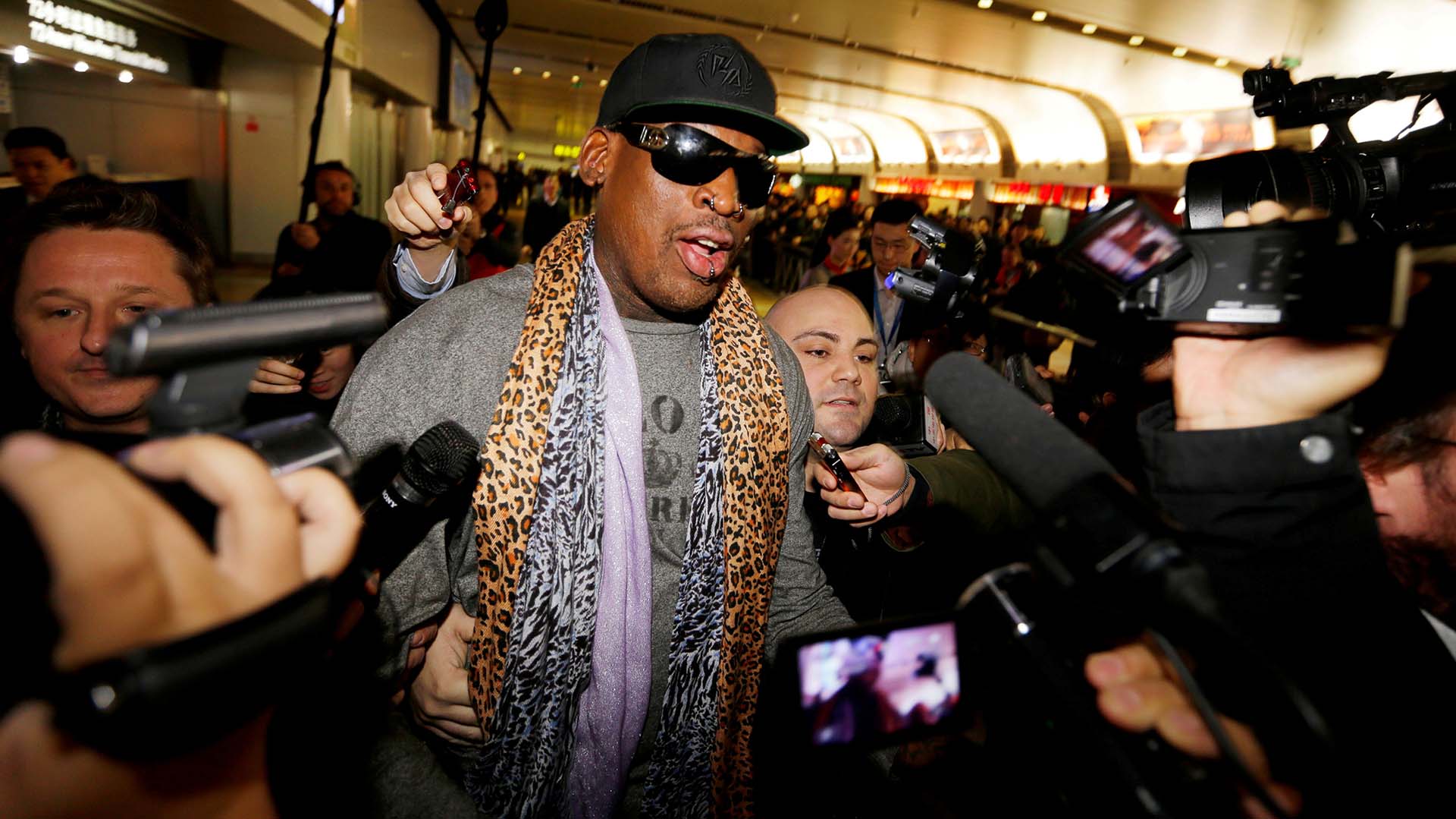 Dennis Rodman era uno de los jugadores más polémicos de la NBA (Reuters)