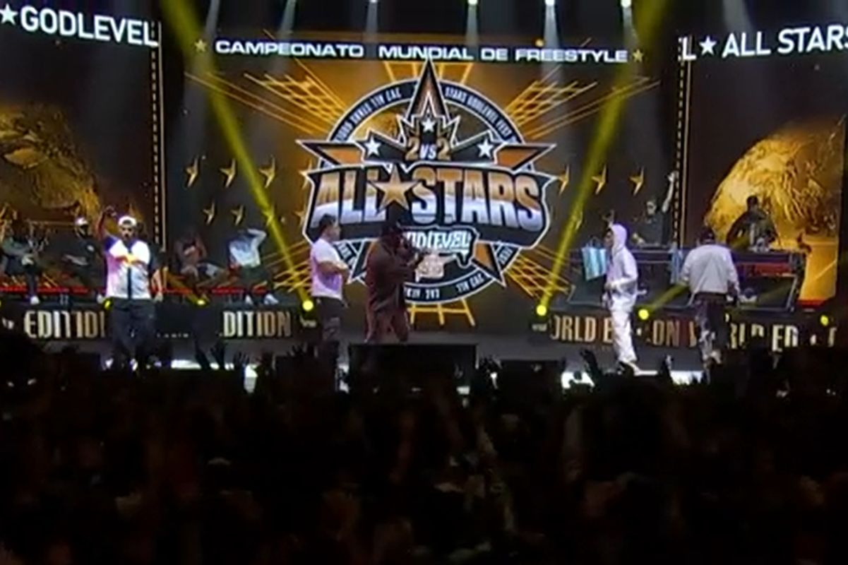 Level Dewa All Stars 2vs2 di Buenos Aires.