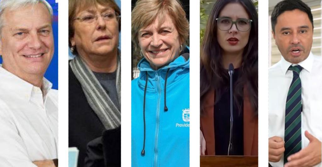Quiénes son los cinco nombres que ya pisan fuerte para las próximas elecciones presidenciales en Chile