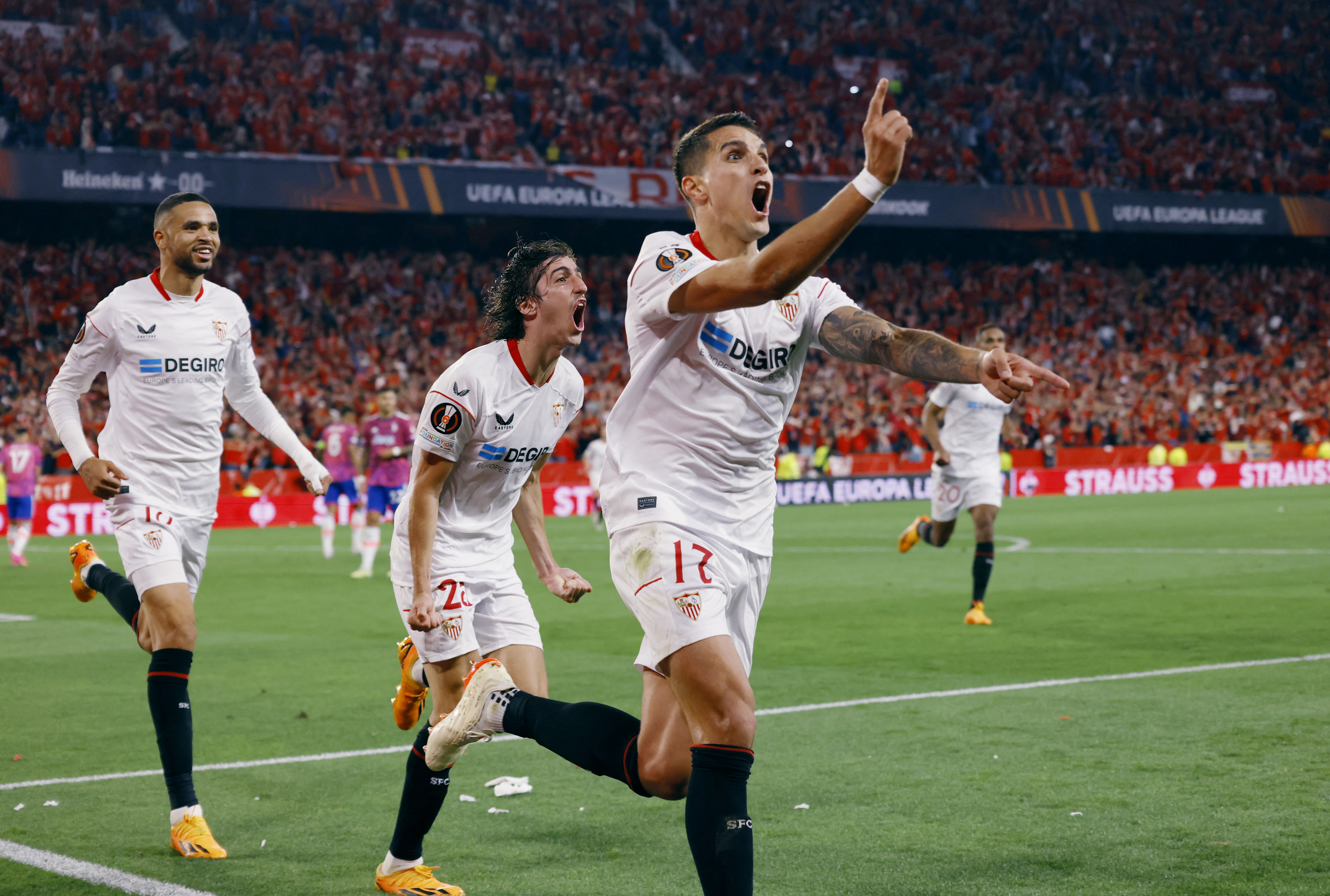 Con un gol de Erik Lamela, Sevilla derrotó a Juventus y jugará la final de la Europa League ante Roma: cuándo y dónde se definirá el torneo