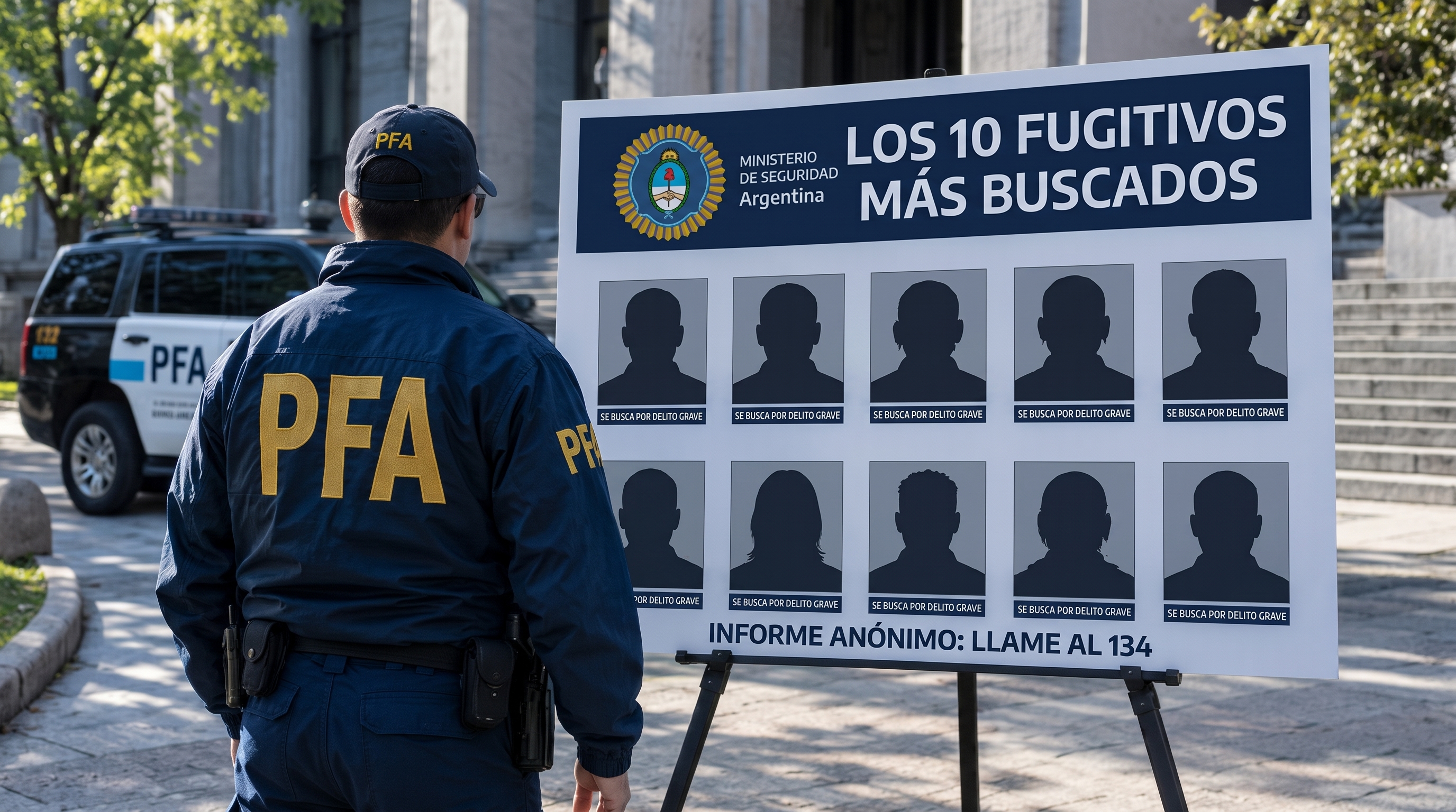 El Ministerio de Seguridad cre&oacute; un programa para priorizar la captura de pr&oacute;fugos con mayor peligrosidad