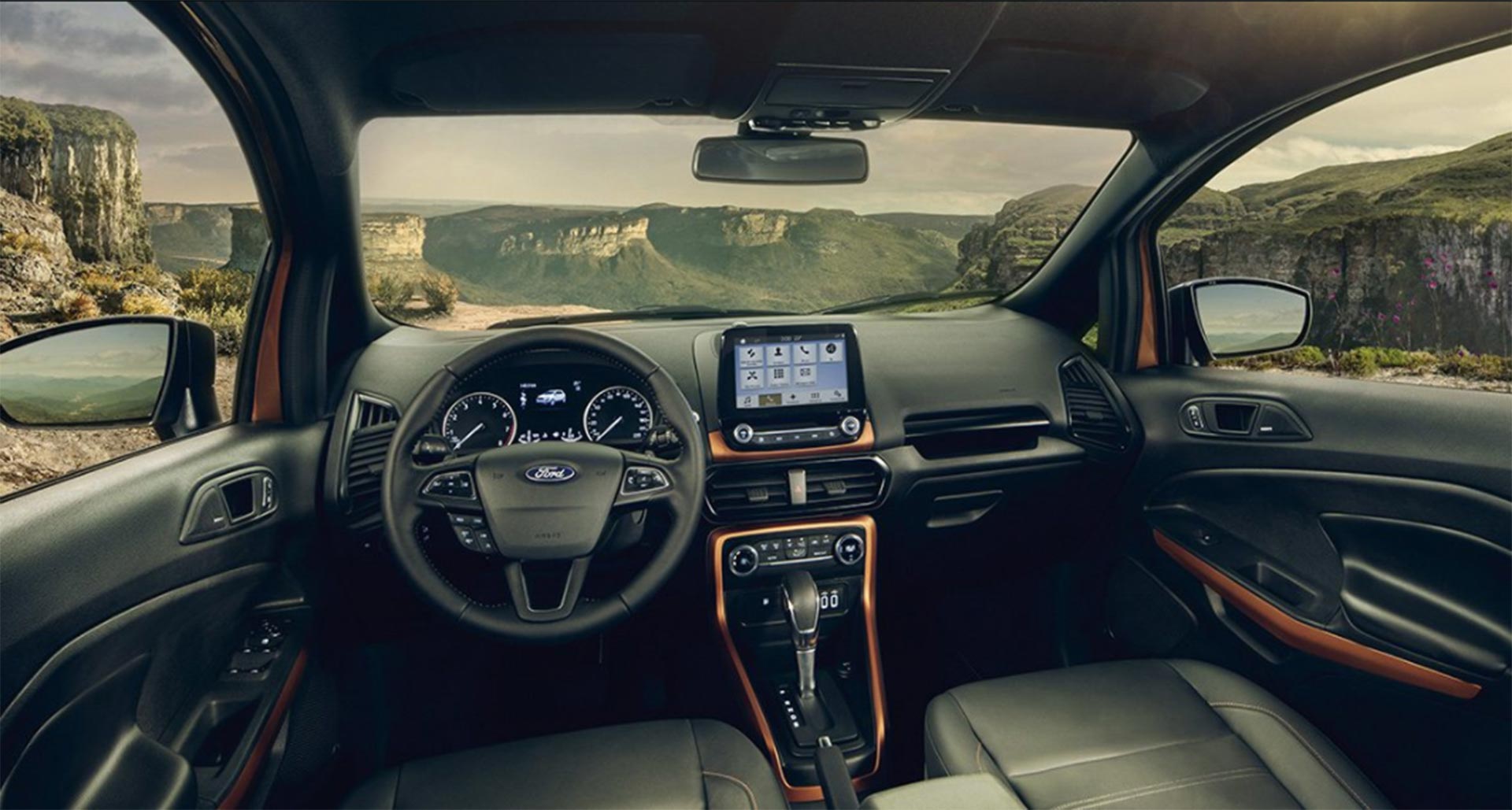 La última Ford Ecosport incorporó pantalla de 7 pulgadas.