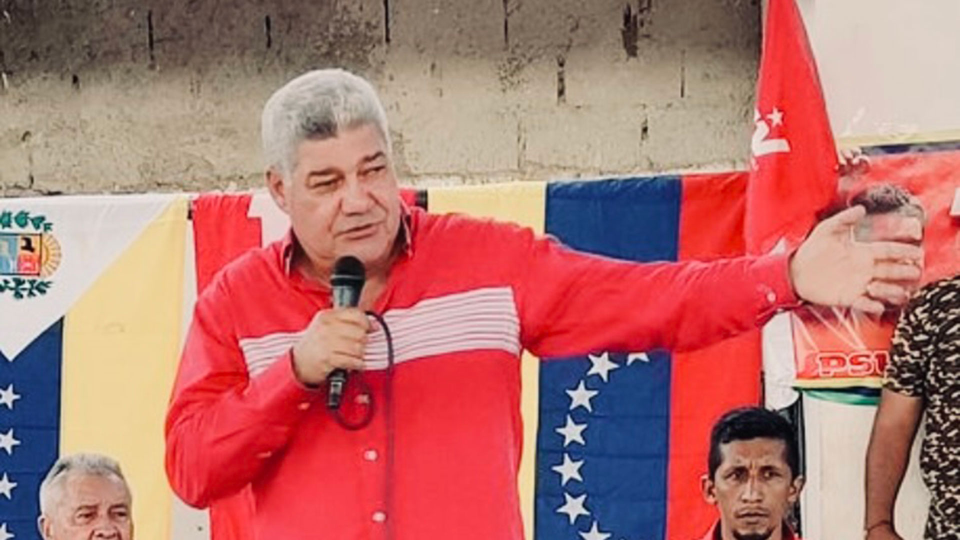 Eduardo Piñate, gobernador de Apure