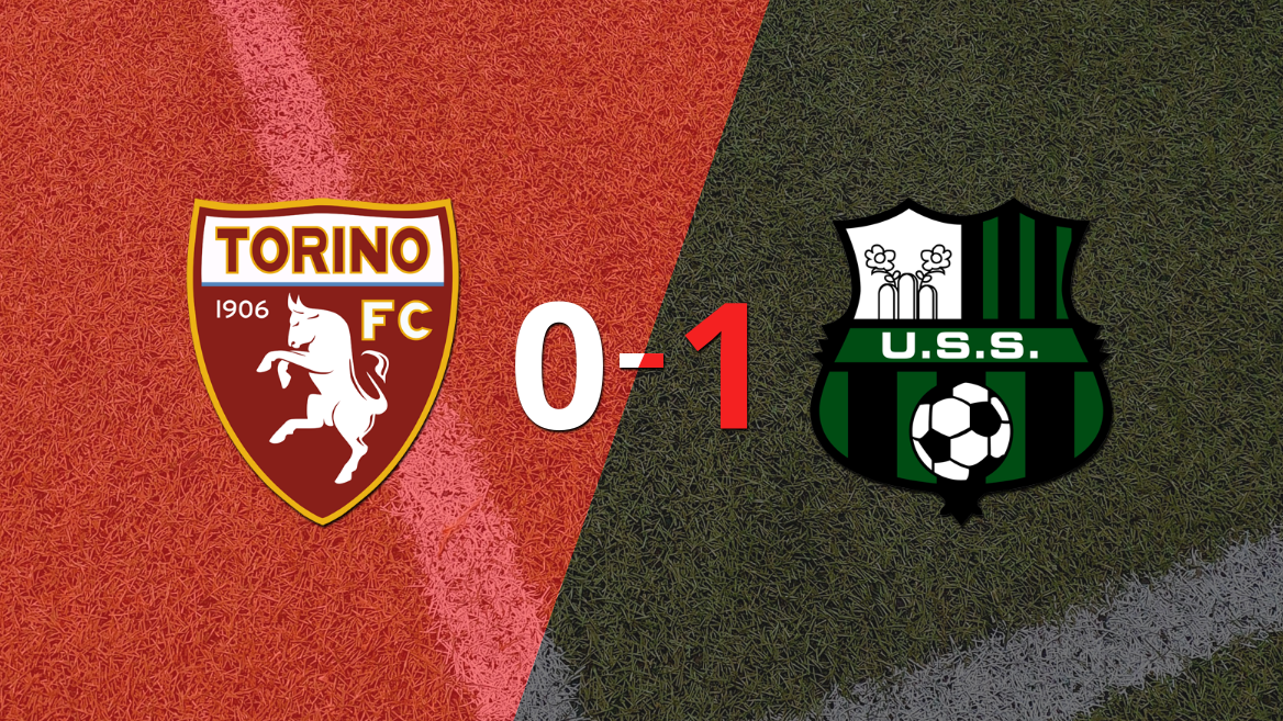 Sassuolo derrotó a Torino 1 a 0