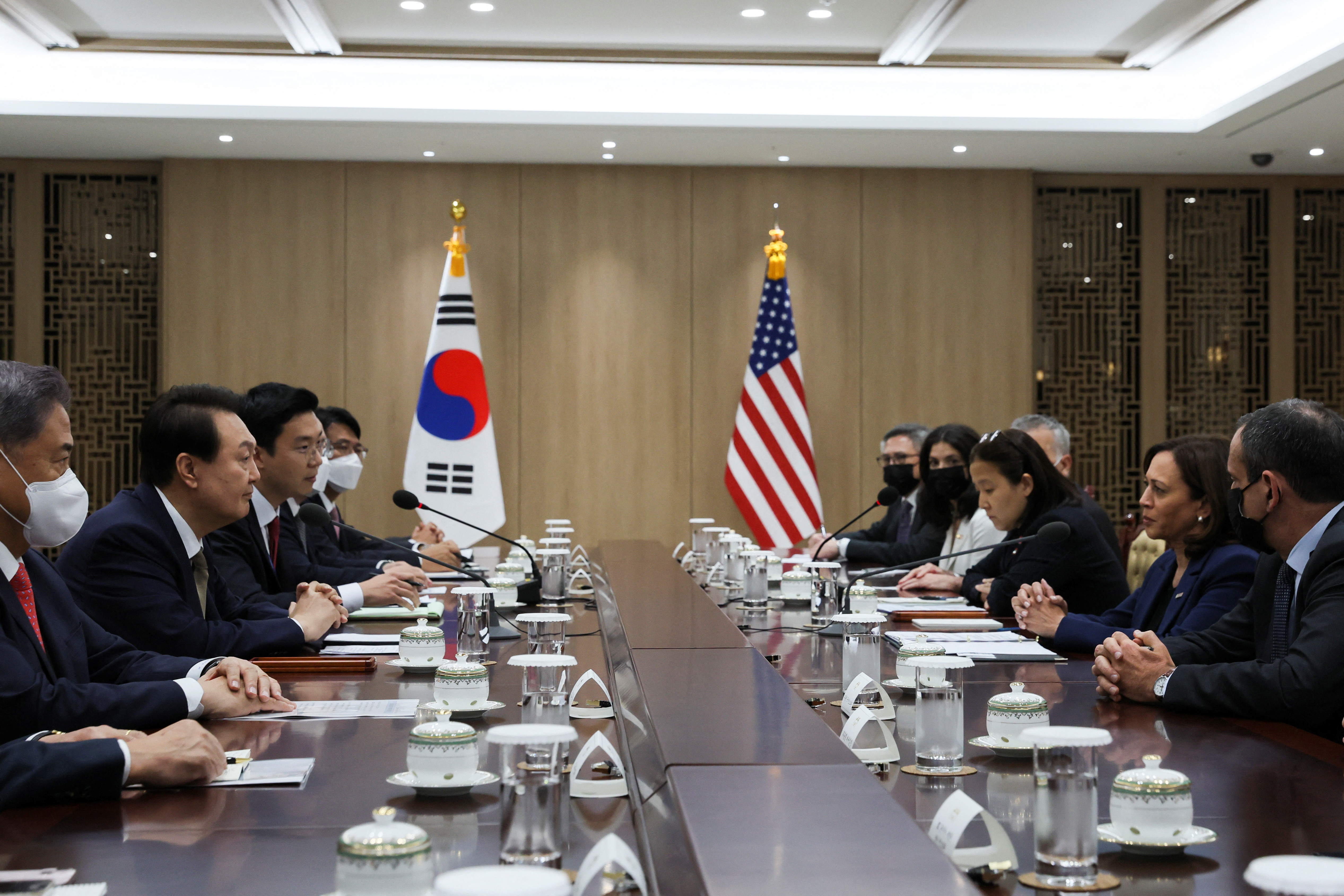 EEUU ratifica su apoyo a Corea del Sur ante las amenazas de Pyongyang REUTERS/Leah Millis/Pool