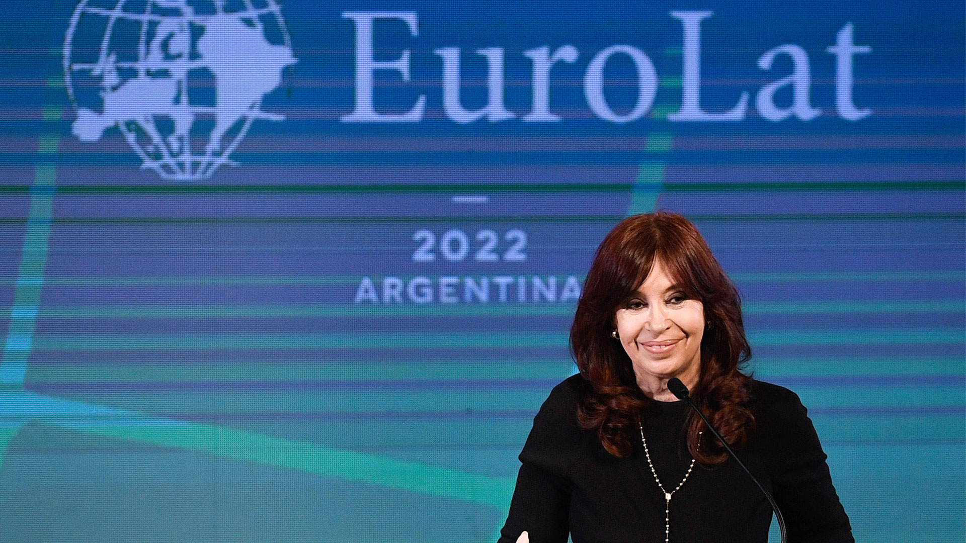 Acto de Apertura de  la decimocuarta sesion plenaria de EuroLat, con la precencia de la Presidenta del Senado de la Nacion, Cristina Fernandez de Kirchner