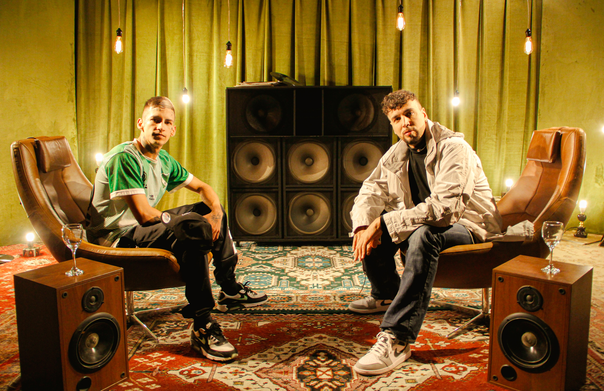 L-Gante y Dante, protagonistas del primer episodio de Pogo o Nada (Fotos: Massta)