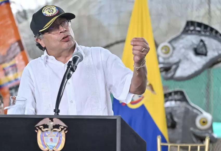 Imagen de archivo del presidente Colombia, Gustavo Petro. Foto: Presidencia de Colombia