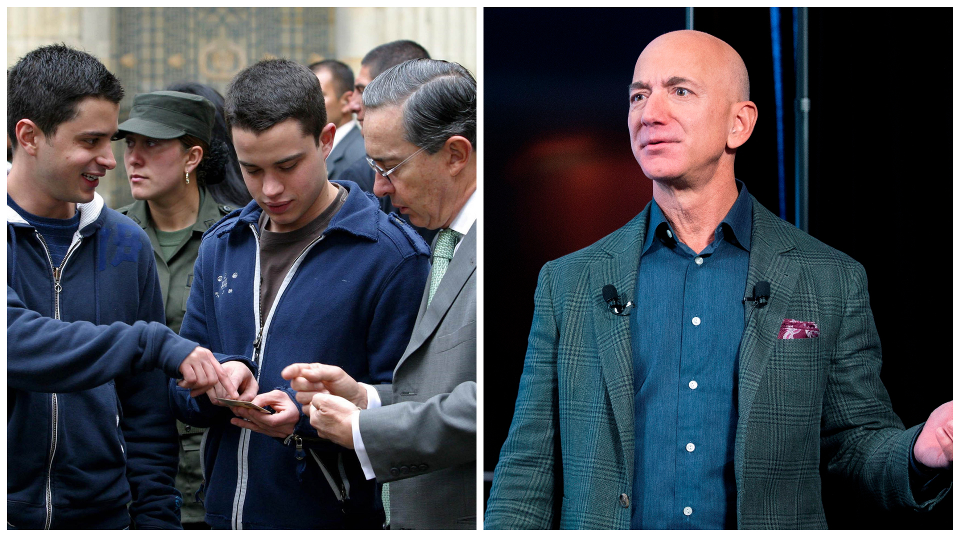Jeff Bezos, el hombre más rico del mundo, invirtió en empresa de los hijos del expresidente colombiano Álvaro Uribe