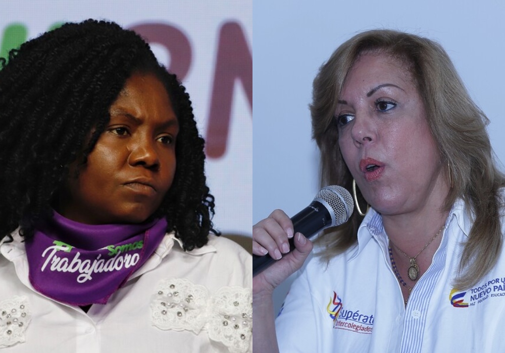 Francia Márquez y Clara Luz Roldán