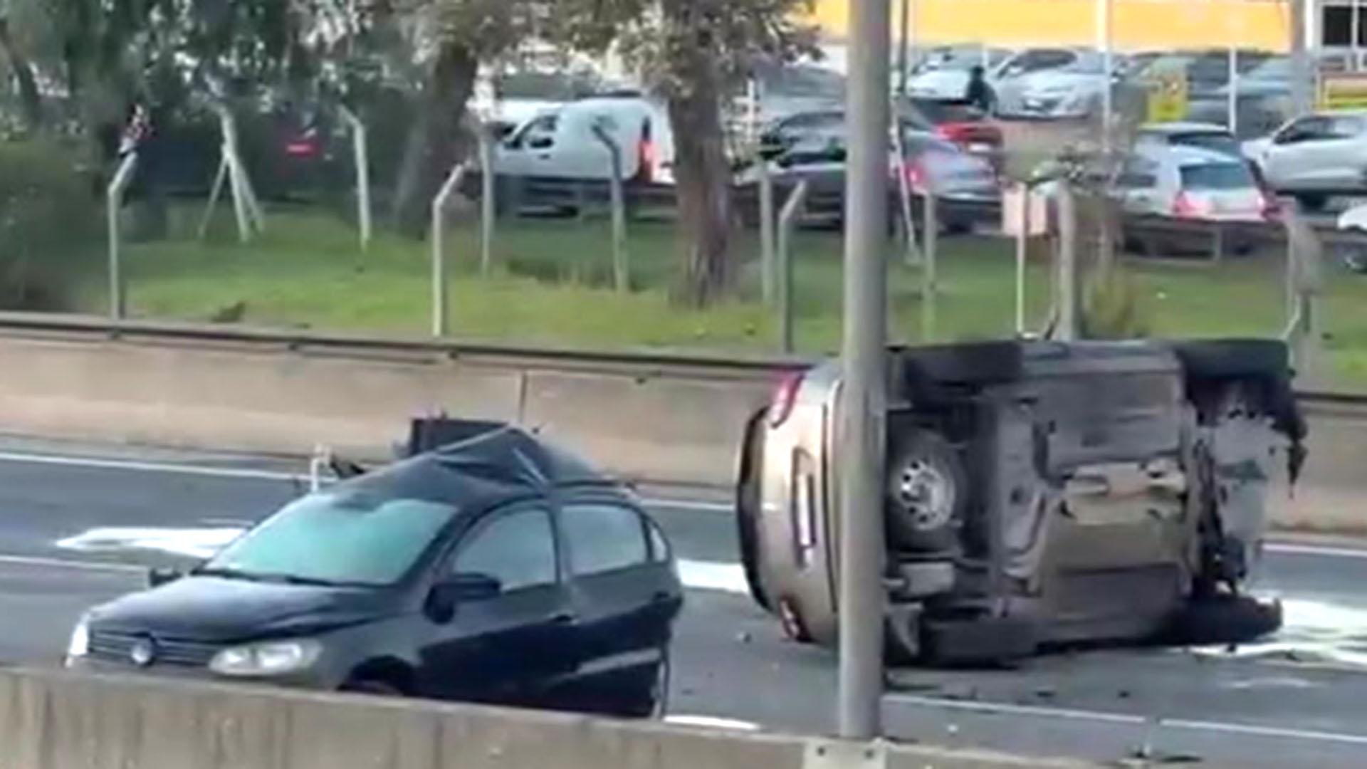 As&iacute; fue el momento del brutal choque en la Panamericana en el cual muri&oacute; una nena de 2 a&ntilde;os